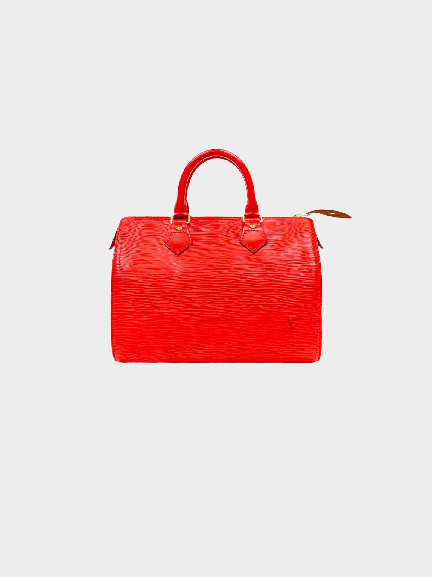 Louis Vuitton 1994 Epi Red Speedy 25 Handbag