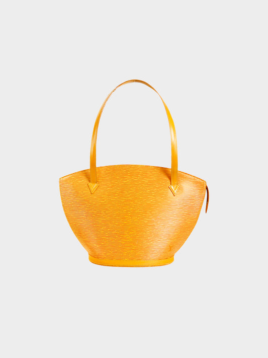 Louis Vuitton 1996 Epi Yellow Saint Jacques GM Bag