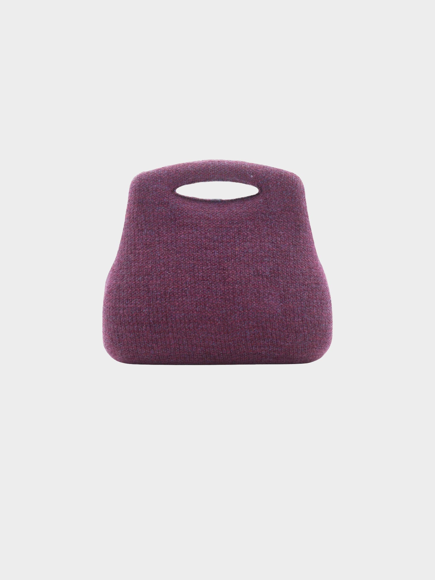 Chanel 2005 Purple Tweed Two-way Millennium Bag