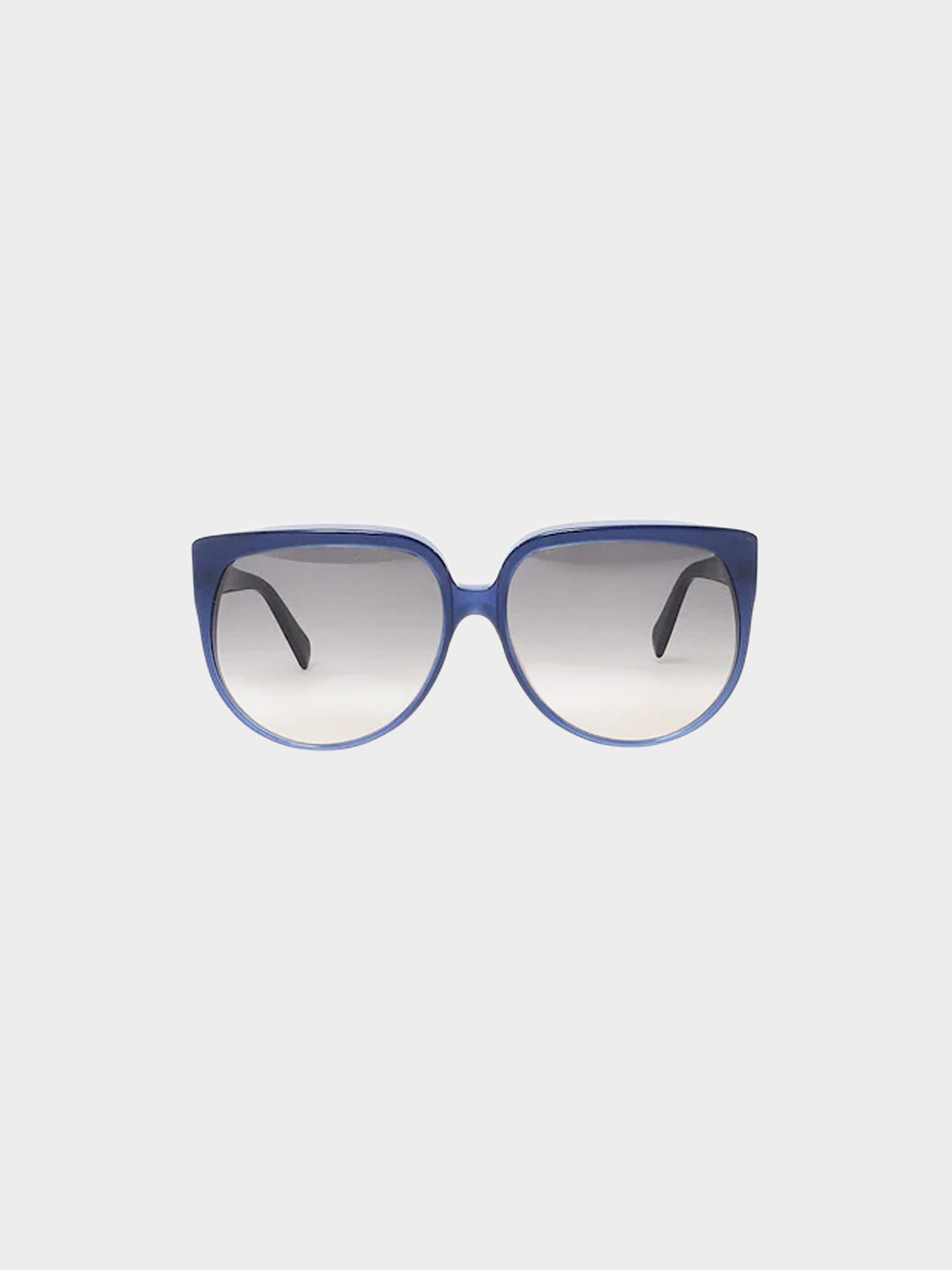 Celine 2020s Blue Round Oversized Sunglasses