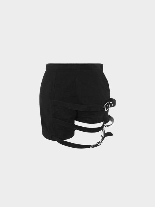 Jean Paul Gaultier SS 1993 Black Bondage Shorts