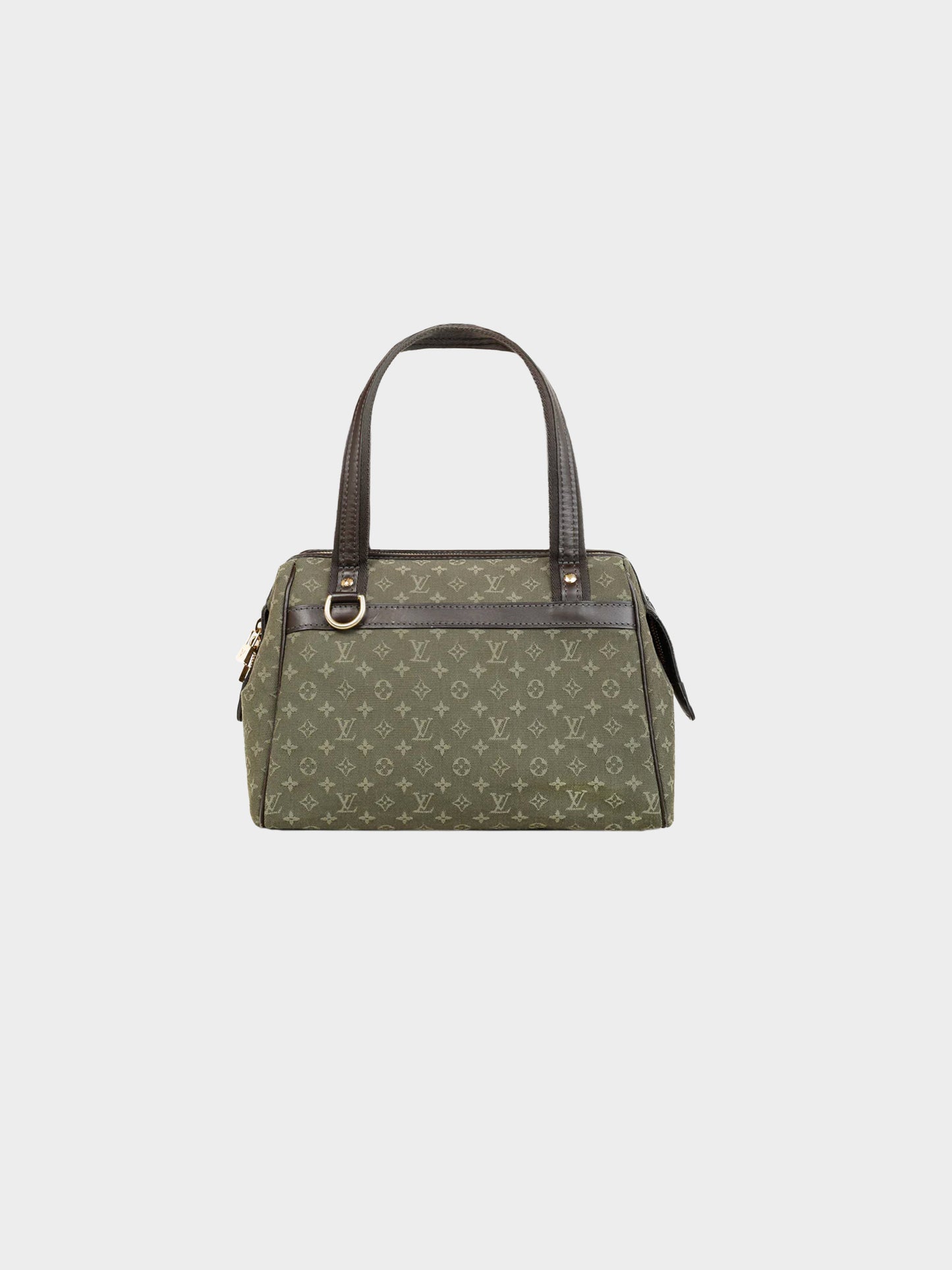 Louis Vuitton 2003 Khaki Mini Lin Canvas Josephine PM Bag
