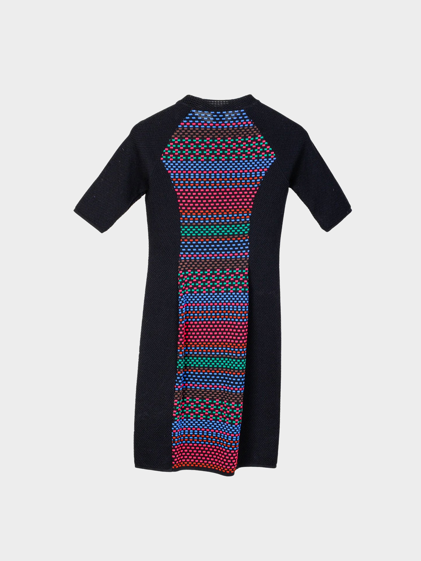 Missoni 2013 Black Cube Knit Bodycon Dress