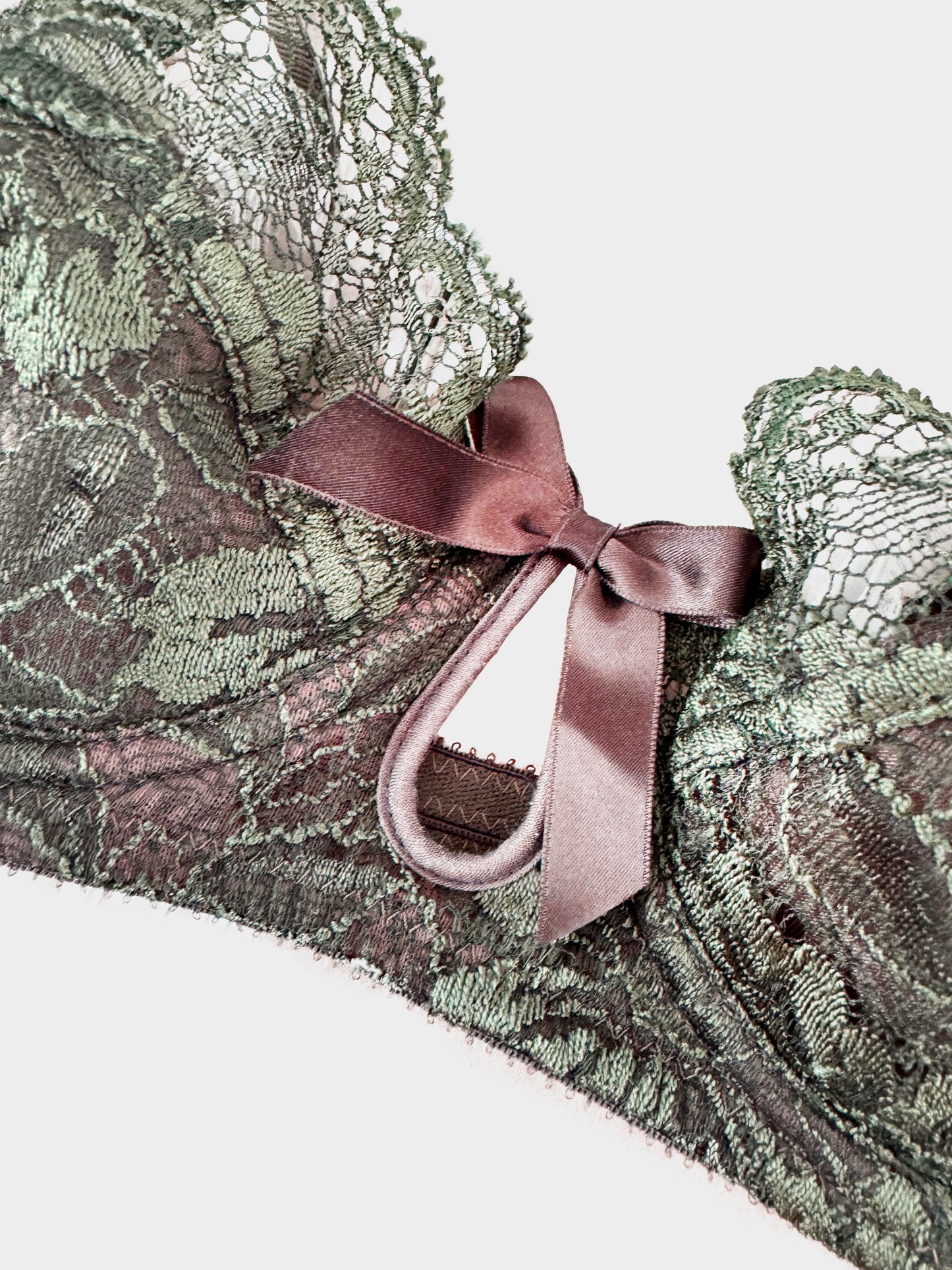 Christian Dior Early 2000s Floral Lace Bra