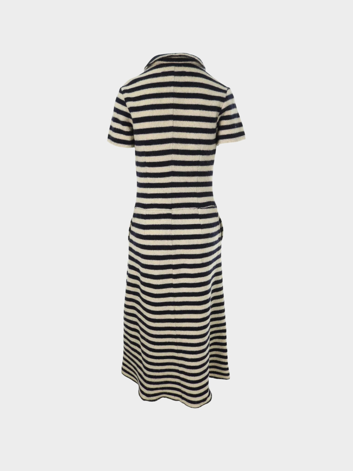 Junya Watanabe CDG AW 2003 Wool Striped Dress