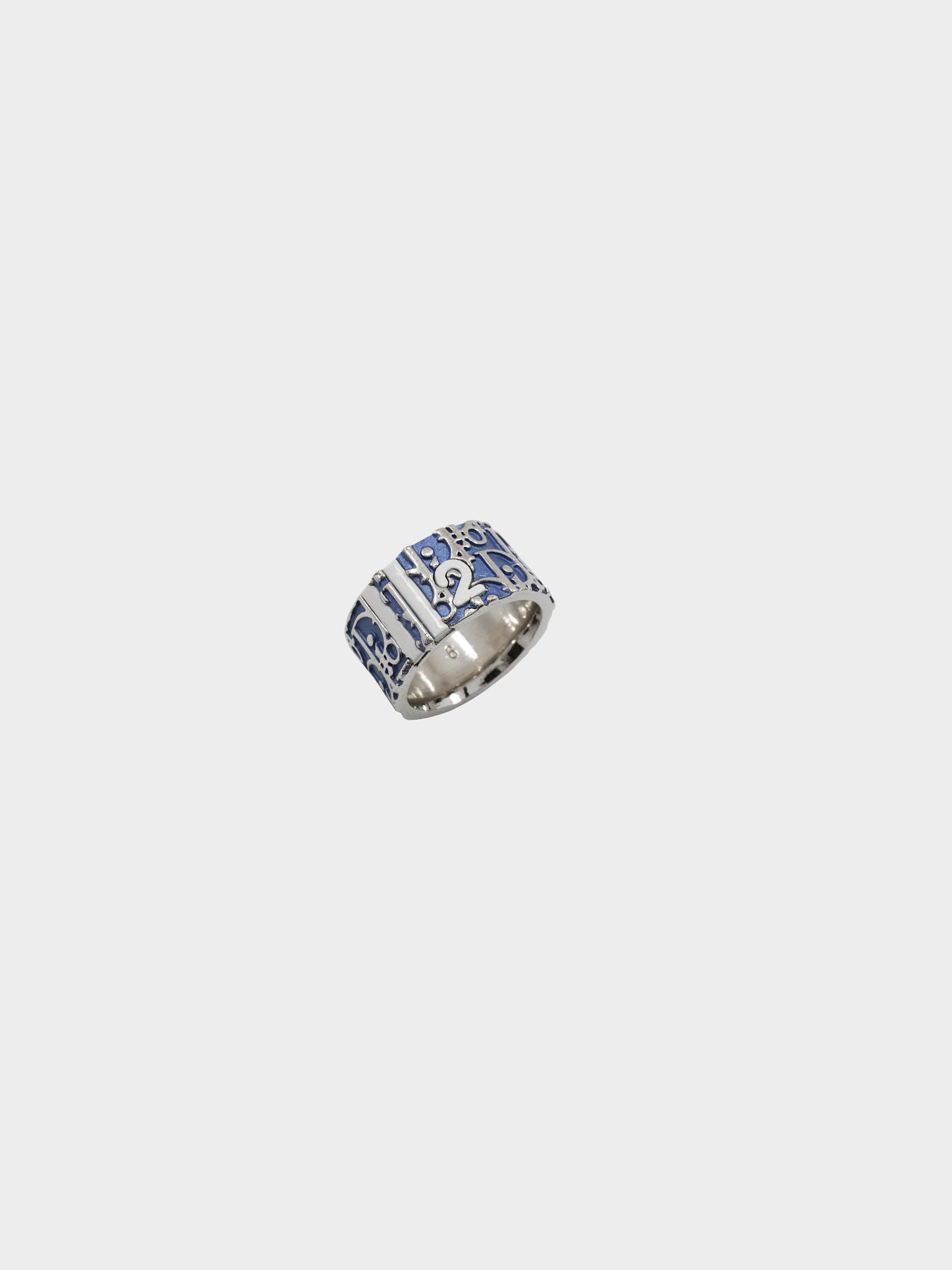 Christian Dior 2000s Blue Trotter Ring
