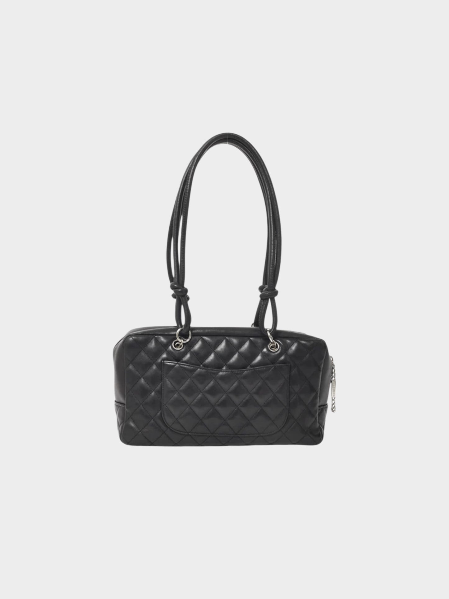 Chanel 2005 Black Quilted Cambon Rectangle Bag