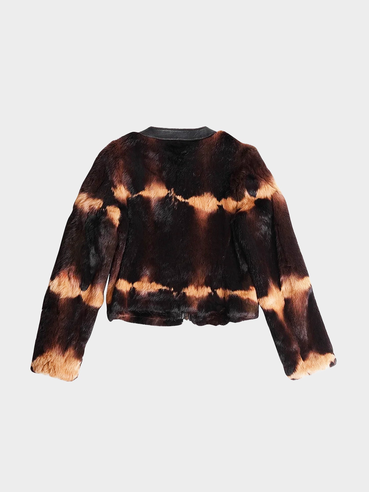 Roberto Cavalli Just Cavalli 2010s Brown Rabbit Fur Jacket