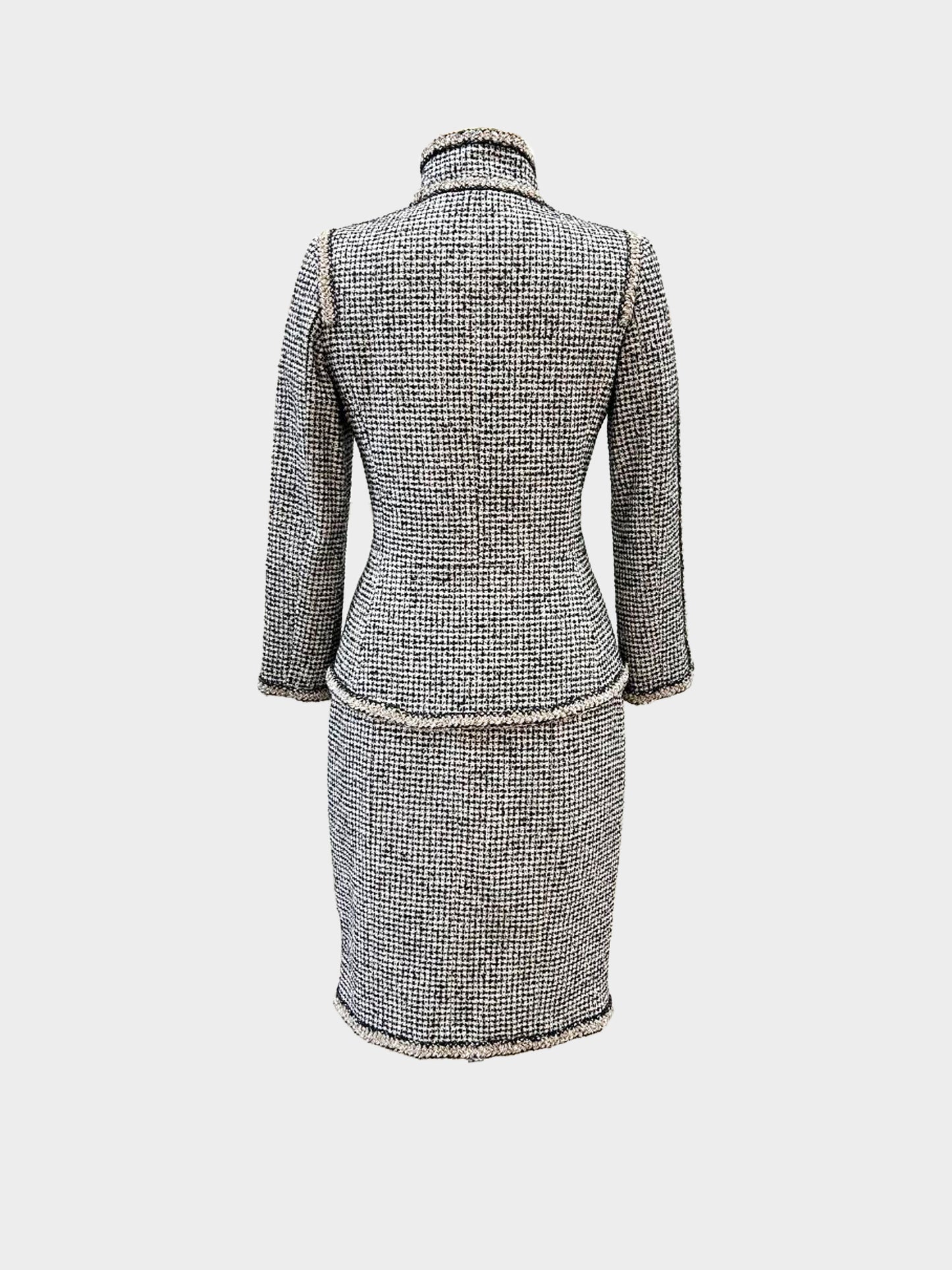 Chanel Cruise 2010 Venice Collection Lesage Tweed Jacket and Skirt Set