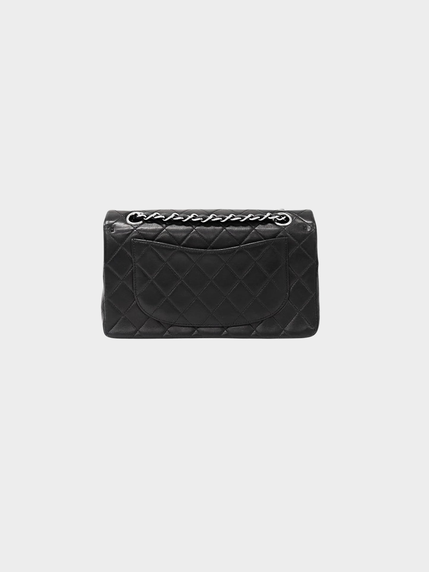 Chanel 1998-1999 Black Quilted Lambskin Flap Bag