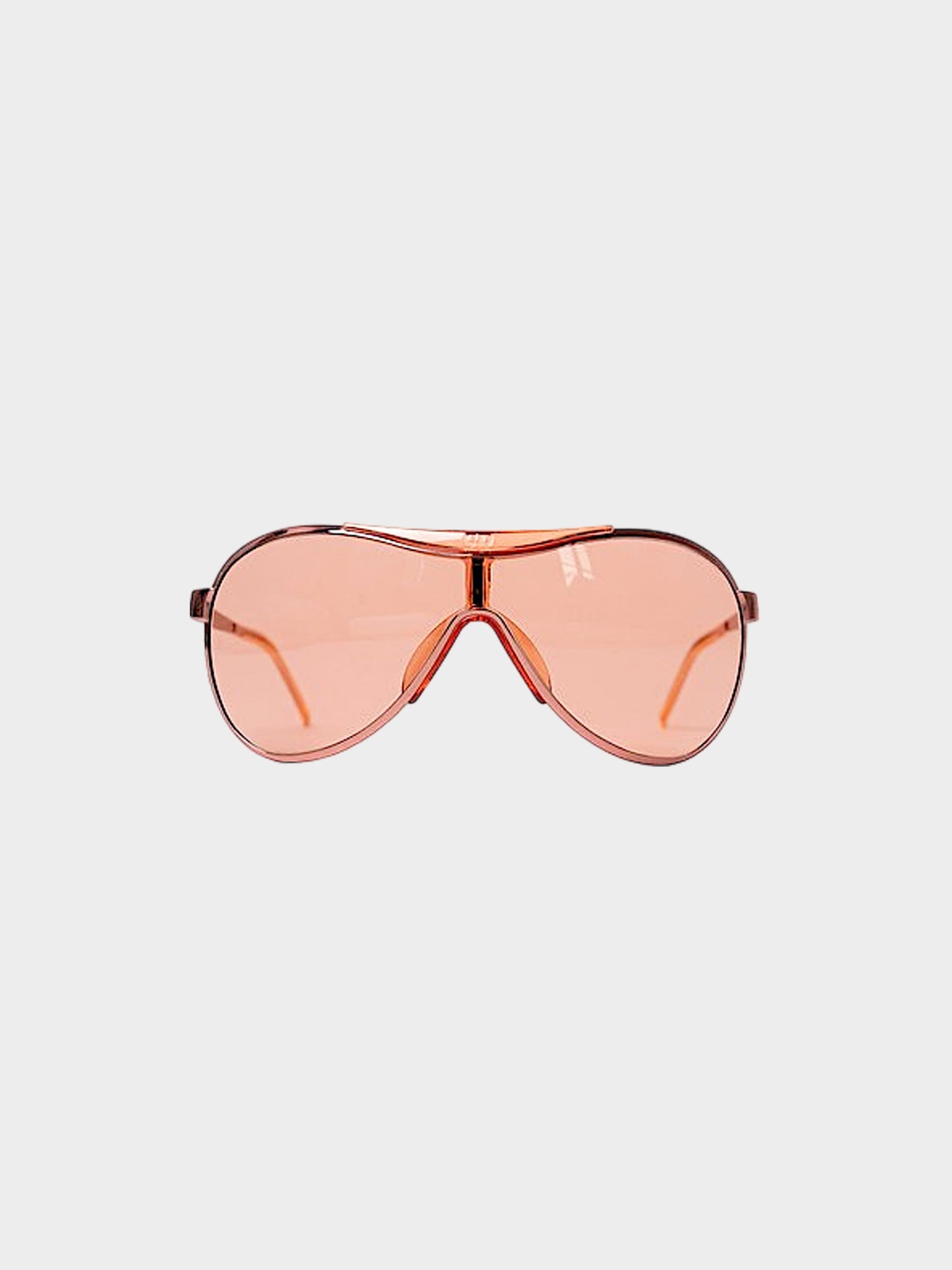 Christian Dior by John Galliano SS 2000 Pink Rodeo Drive Shield Sunglasses