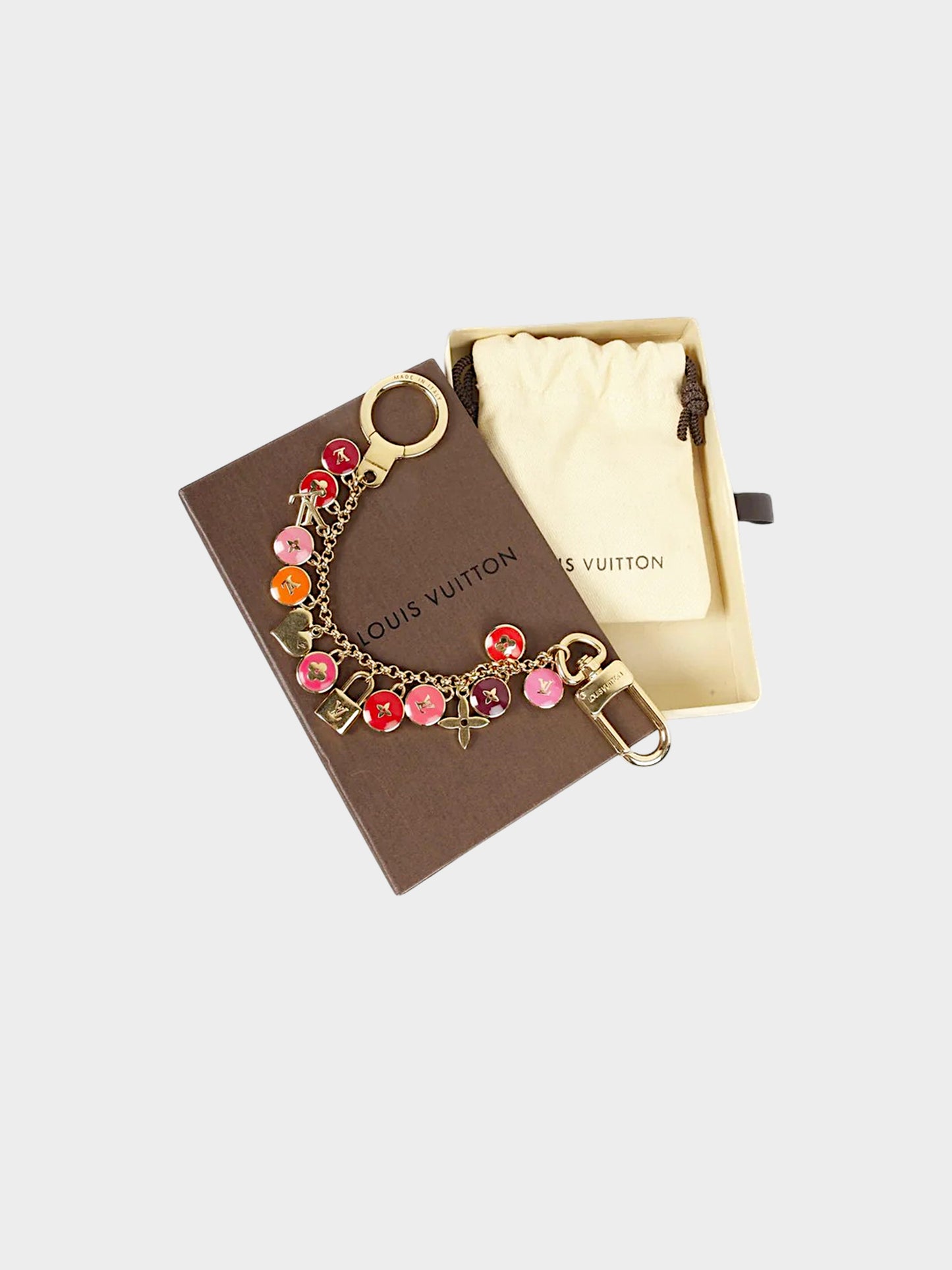 Louis Vuitton 2020s Pastilles Key Chain Bag Charm