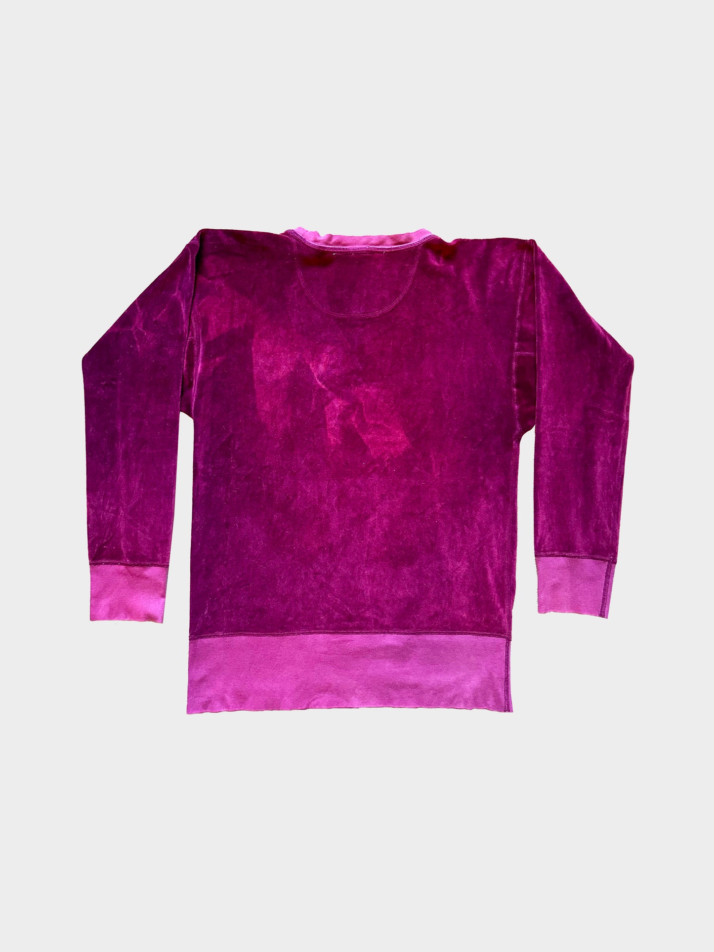 Vivienne Westwood 2000s Velour Violet Orb Sweater