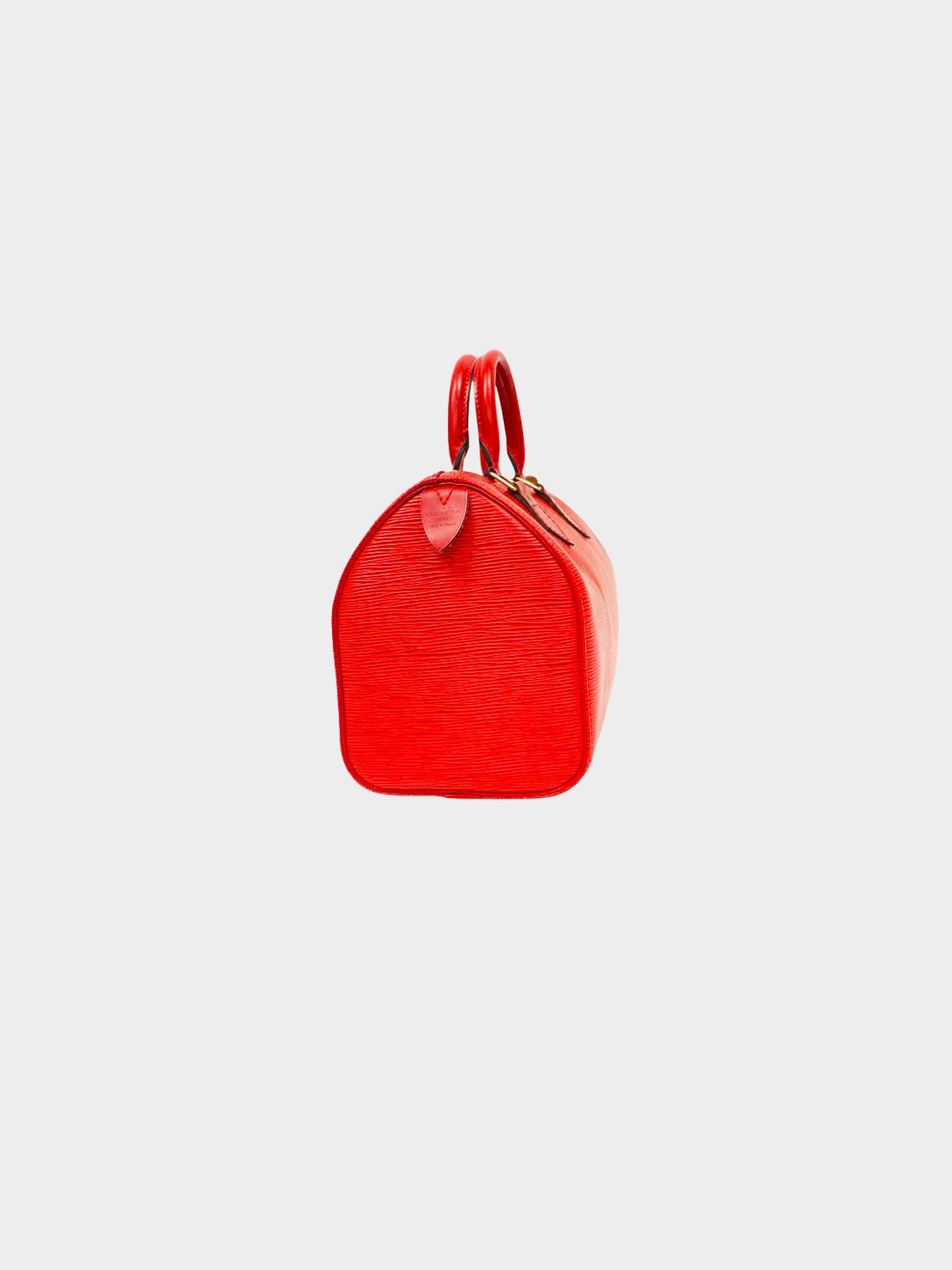 Louis Vuitton 1994 Epi Red Speedy 25 Handbag