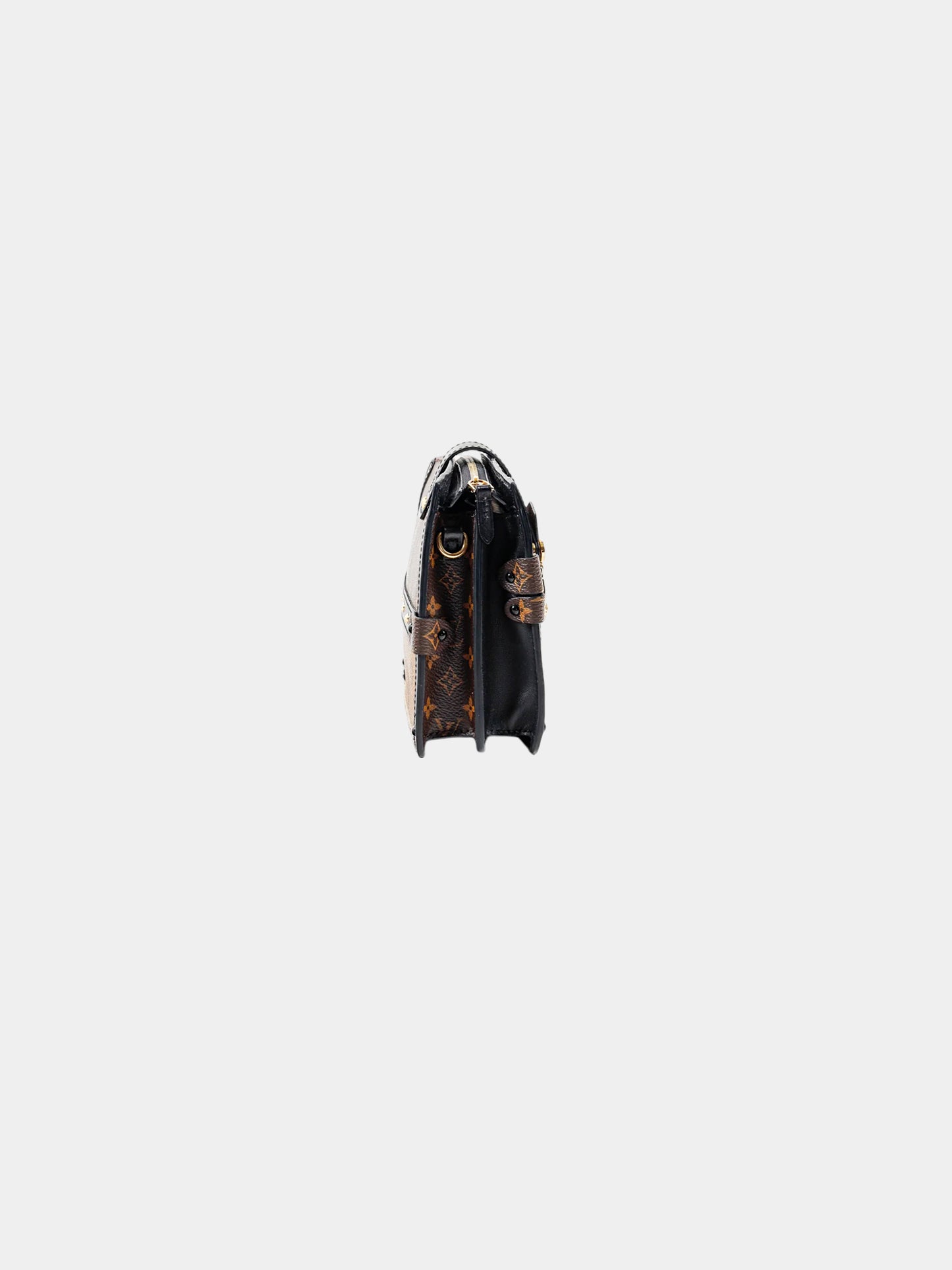 Louis Vuitton 2019 Reverse Monogram Coated Canvas Trunk Clutch