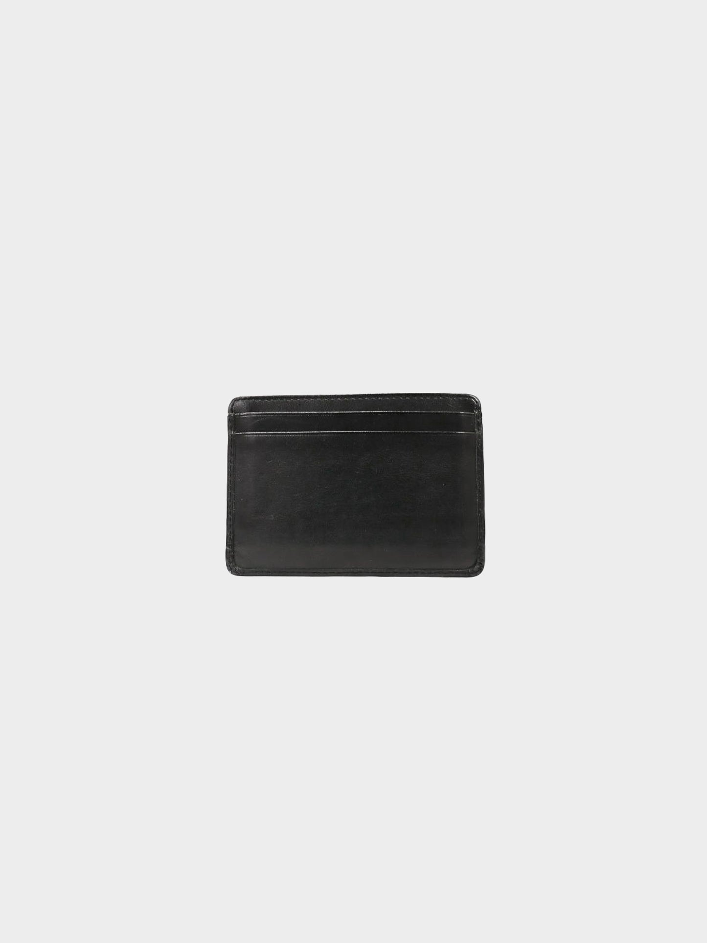 Chanel 2005 Black Quilted Cambon Card Case
