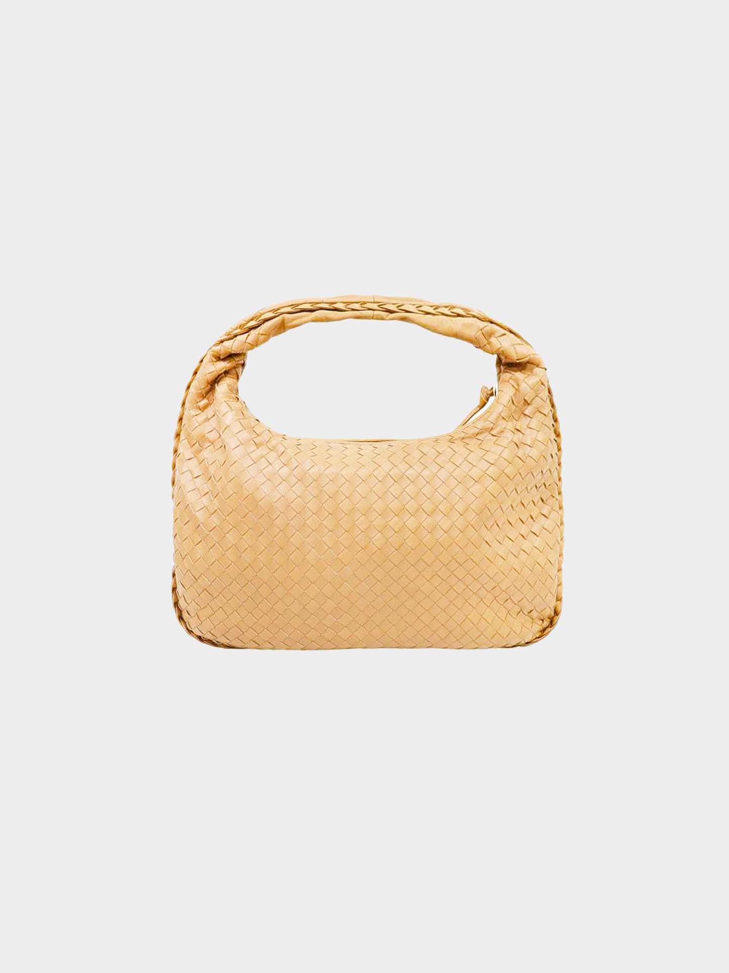 Bottega Veneta 2020s Beige Intrecciato Handbag