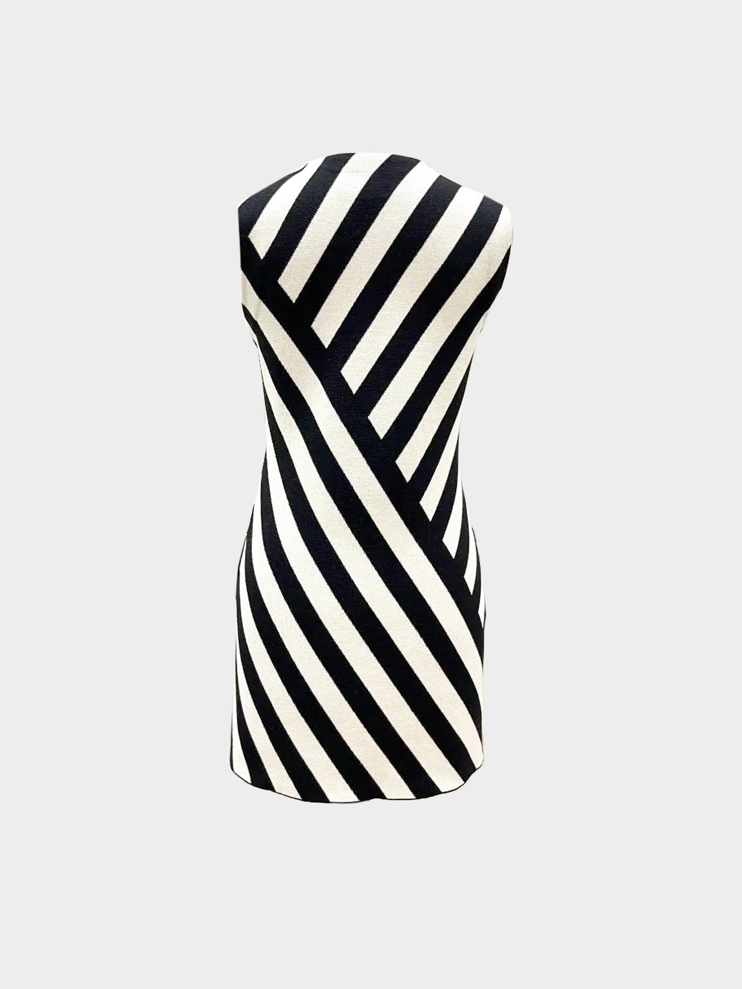Gucci Cruise 2023 Cosmogonie Collection Striped Jacquard-Knit Dress
