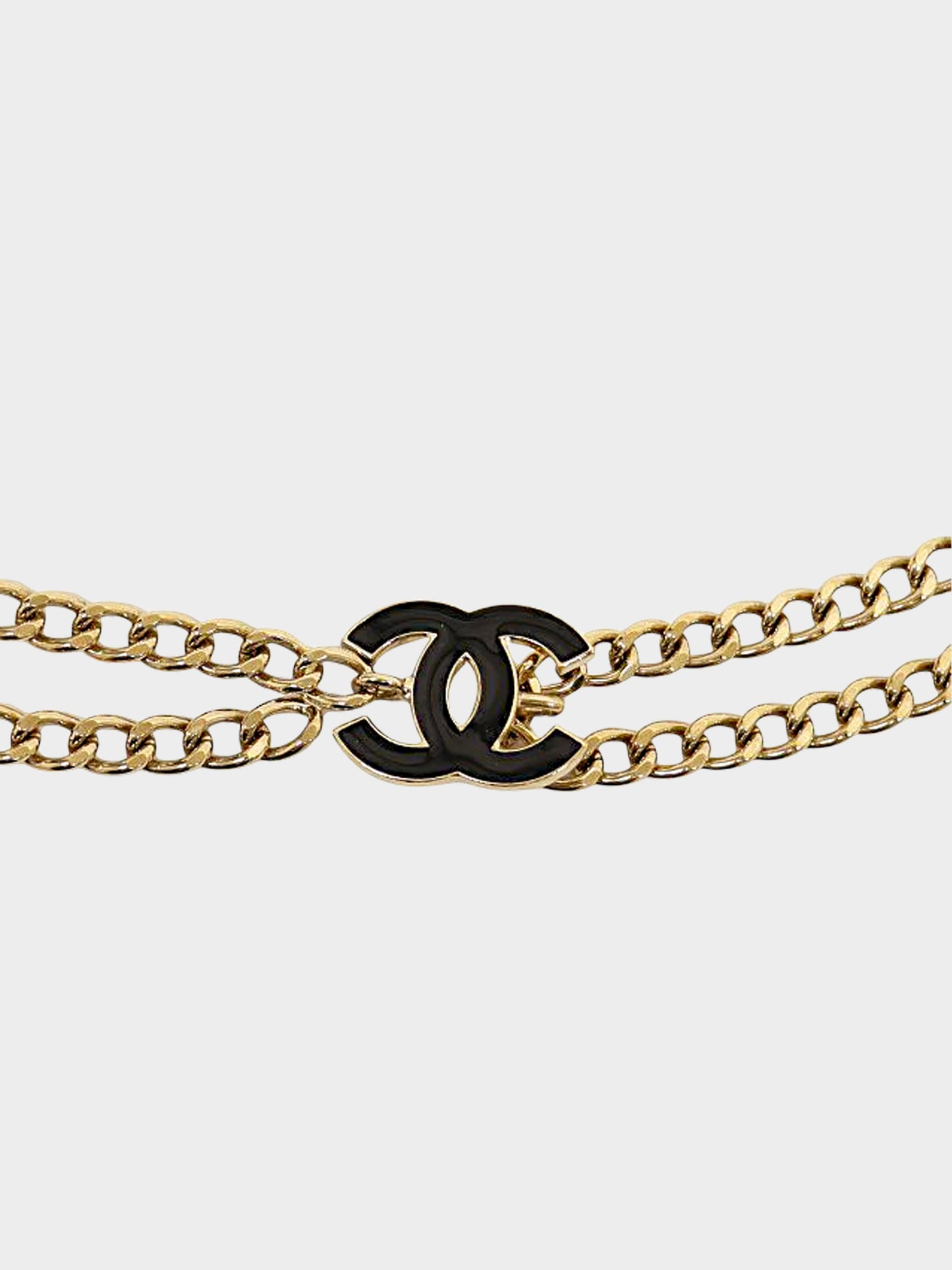 Chanel 2000s Gold CC Chain-Link Belt