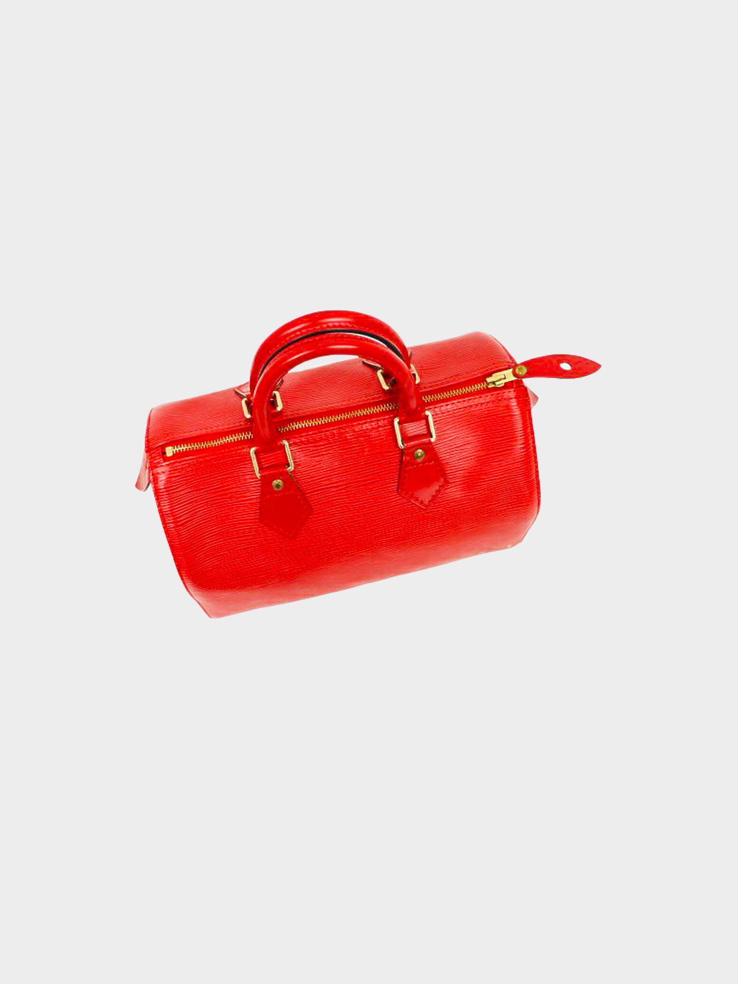 Louis Vuitton 1994 Epi Red Speedy 25 Handbag