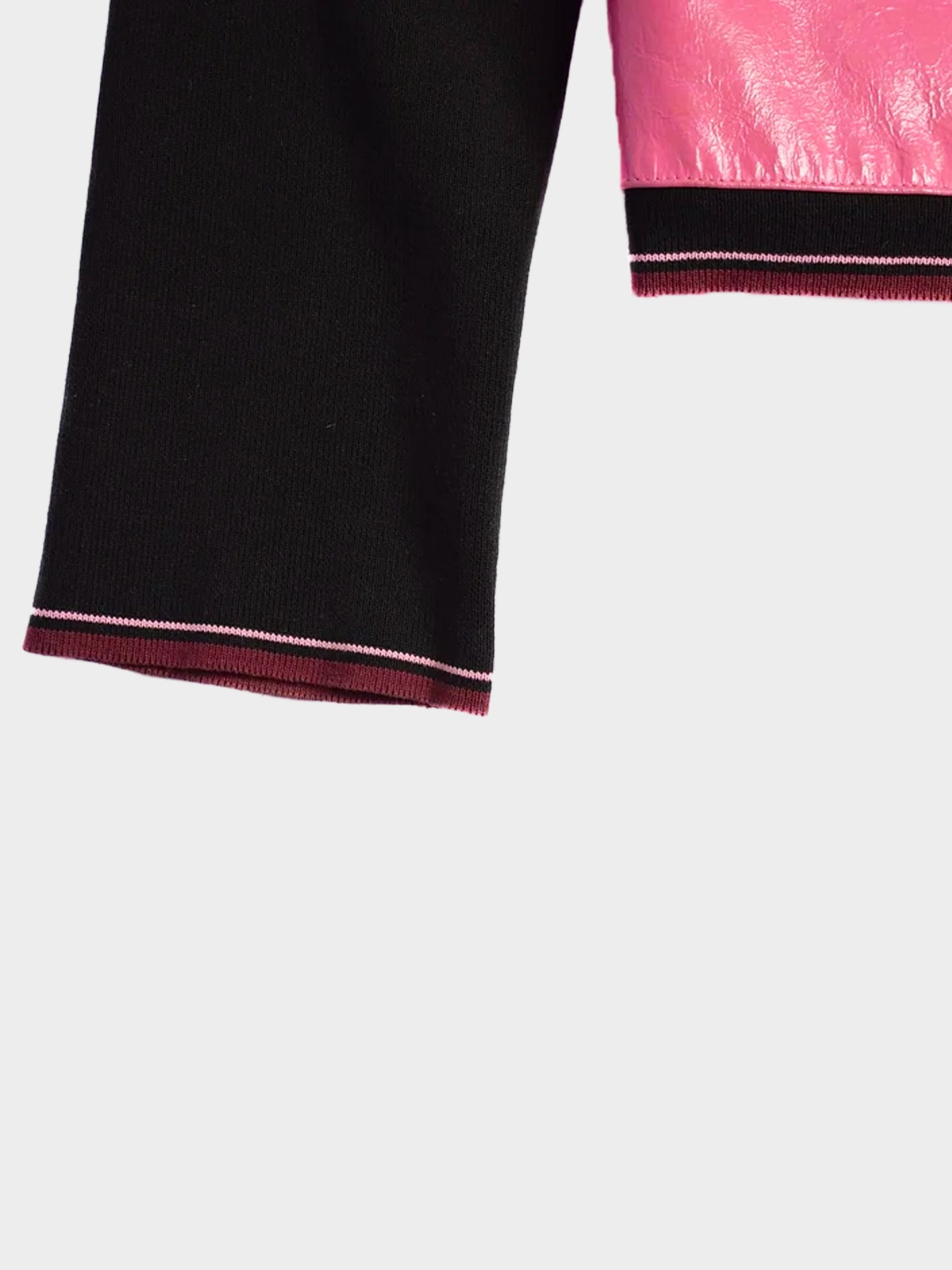 Miu Miu SS 2000 Runway Pink Patent Leather Jacket