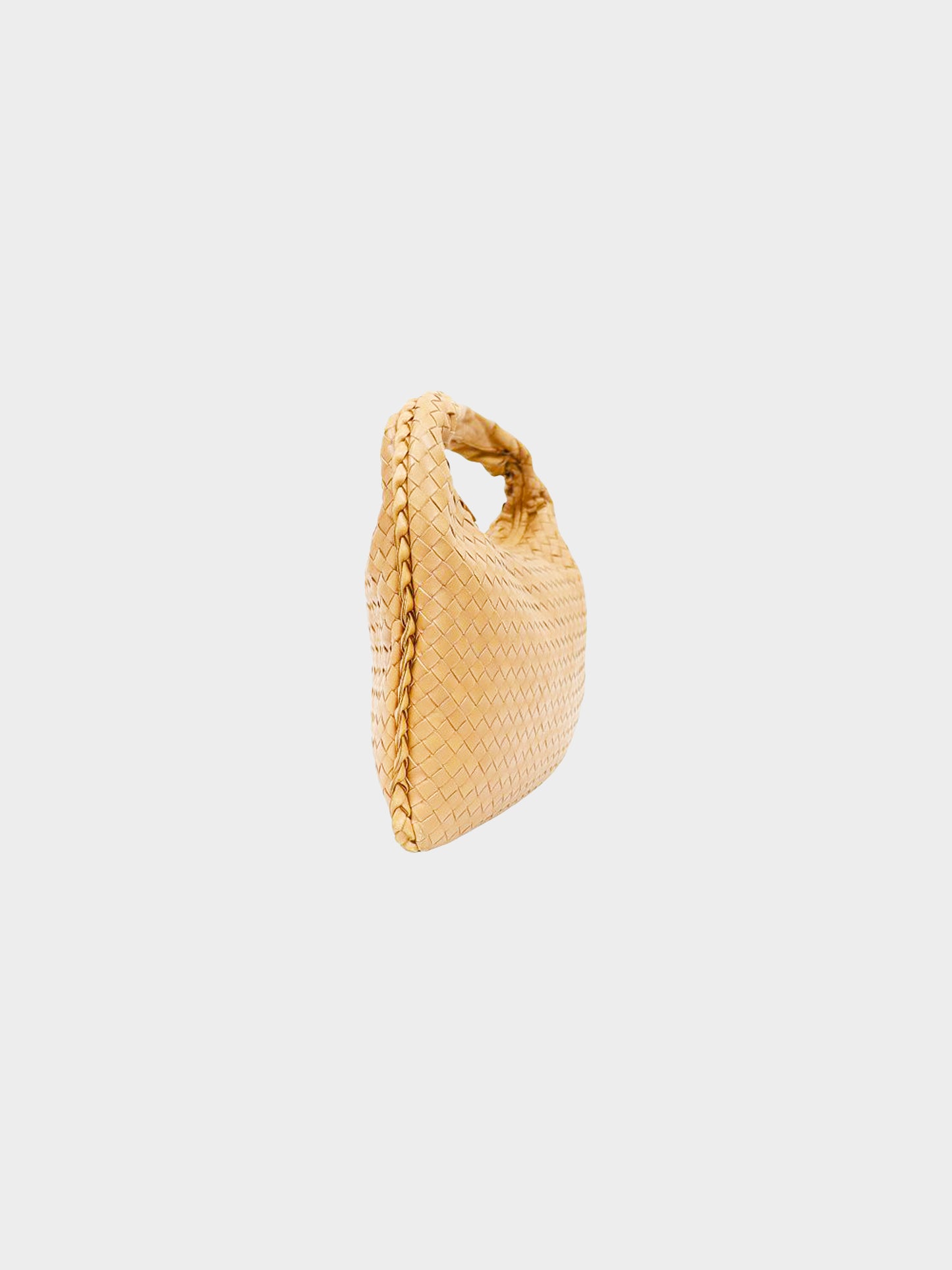 Bottega Veneta 2020s Beige Intrecciato Handbag