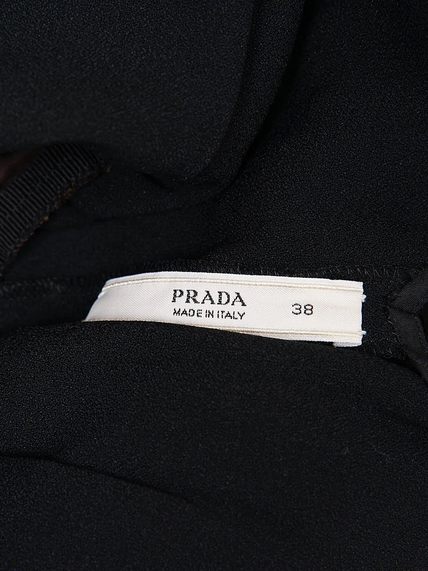 Prada FW 2009 Brown Wool and Mink Fur Dress