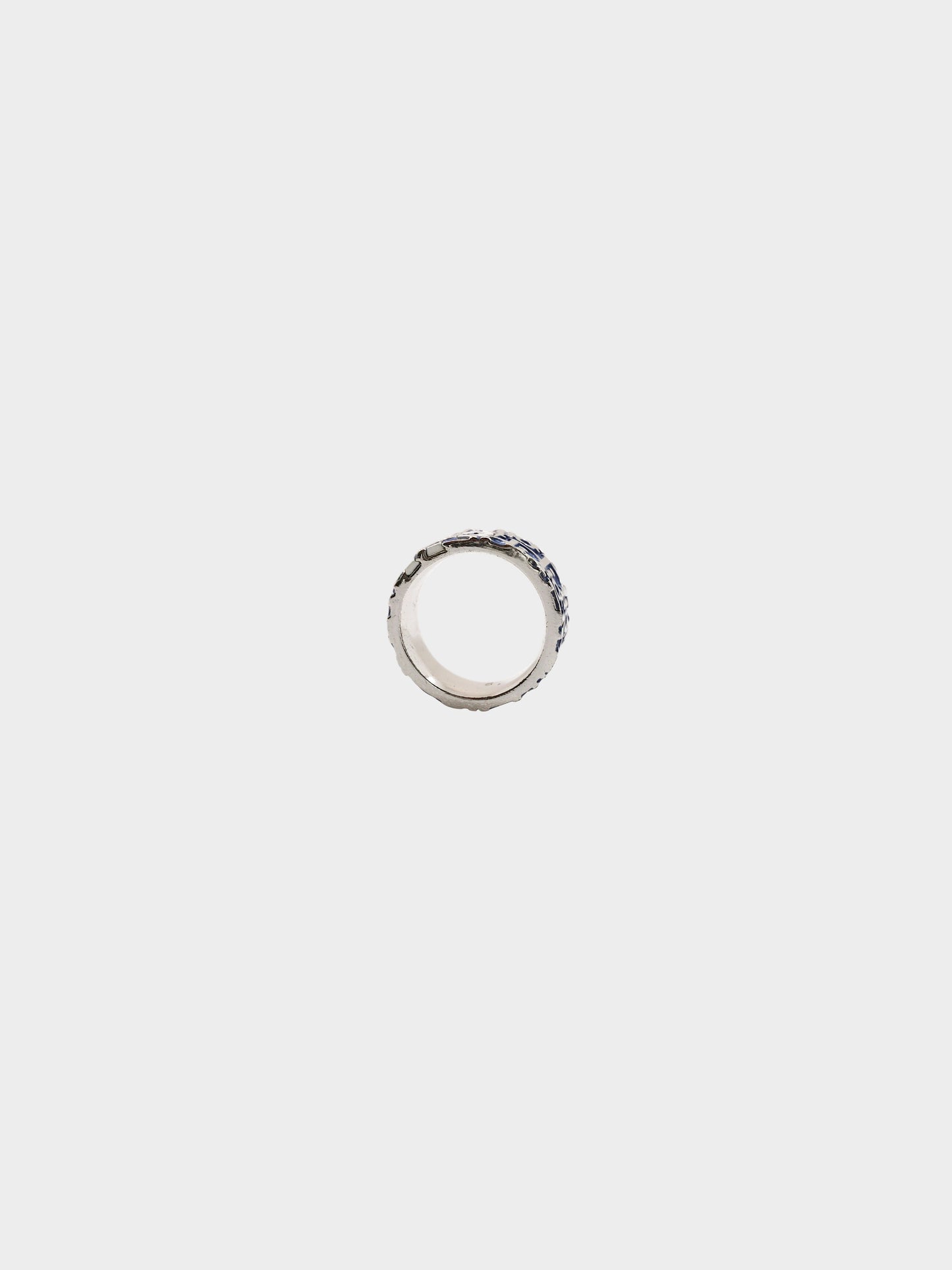 Christian Dior 2000s Blue Trotter Ring