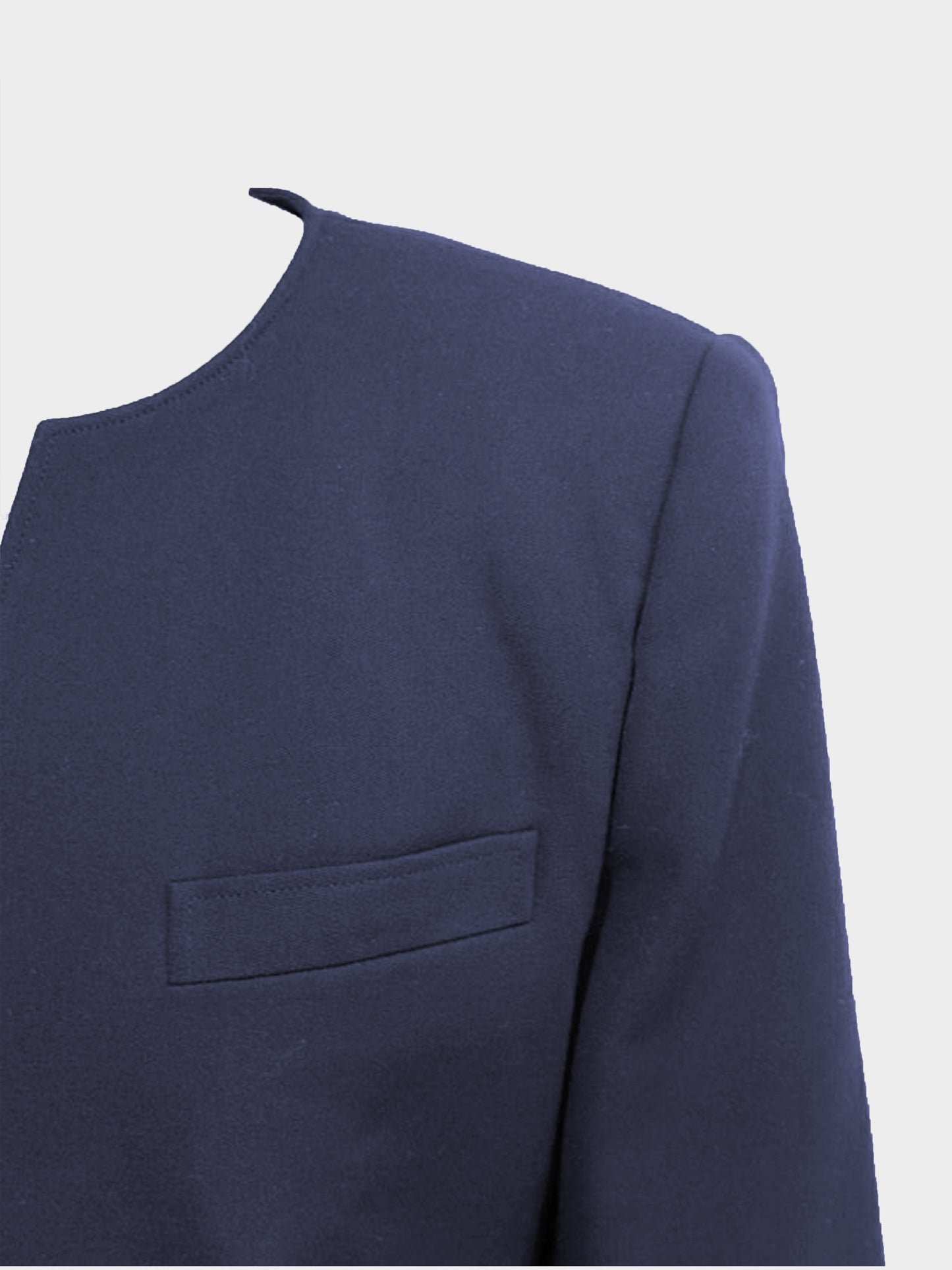 Christian Dior 1990s Navy Wool Jacket