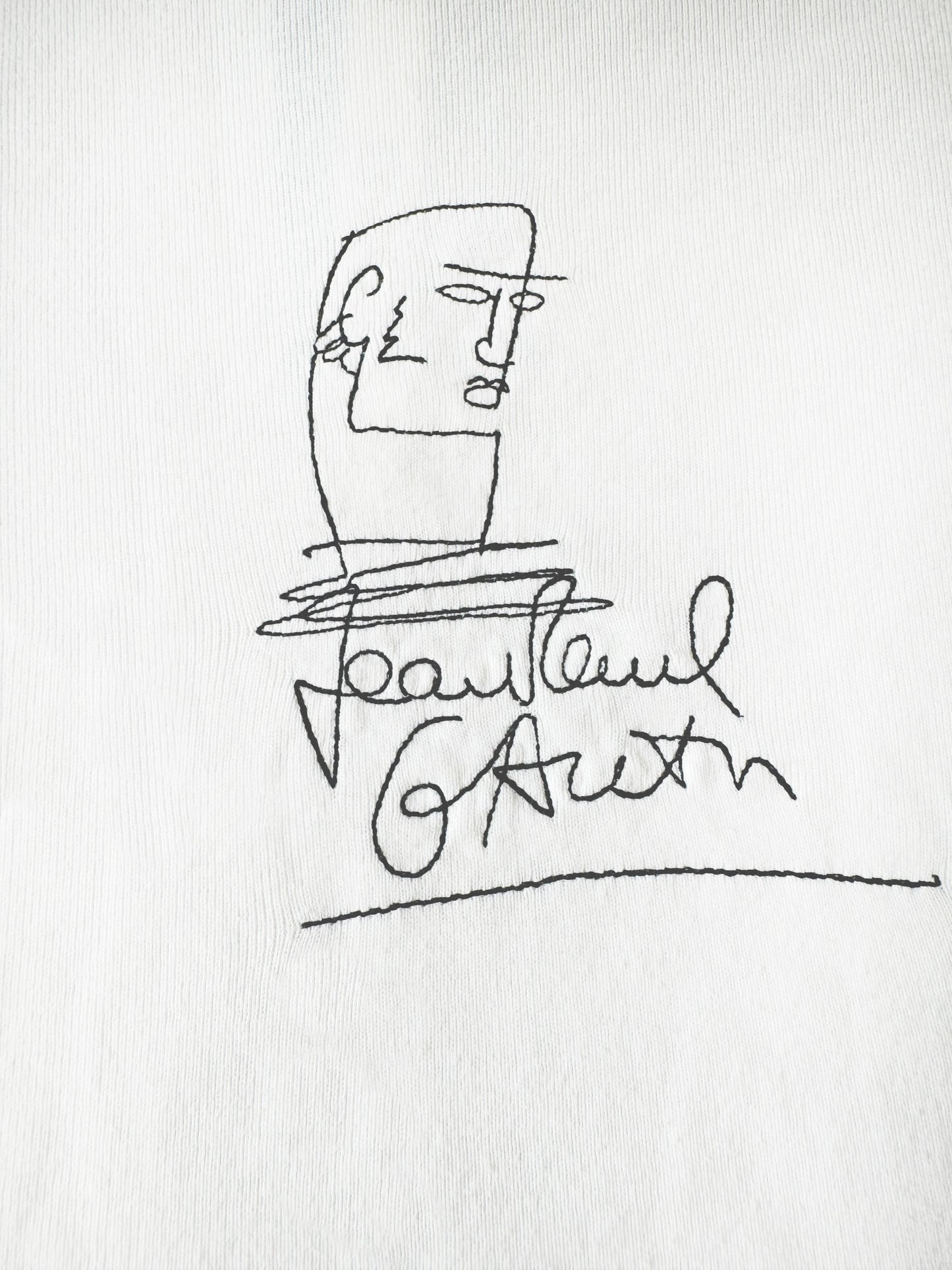 Jean Paul Gautier 2000s Portrait Logo Top