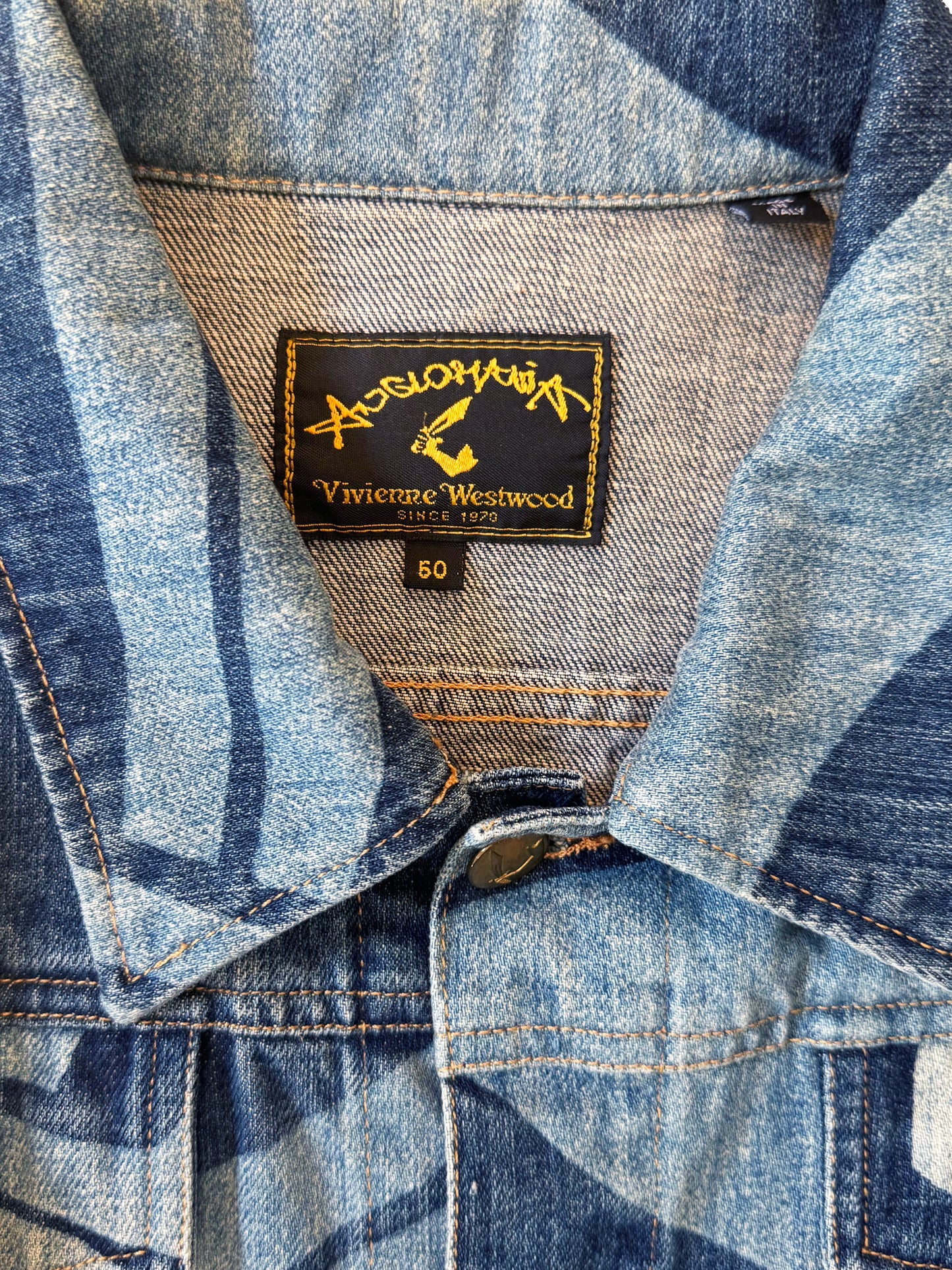Vivienne Westwood 1990s Anglomania Denim Jacket
