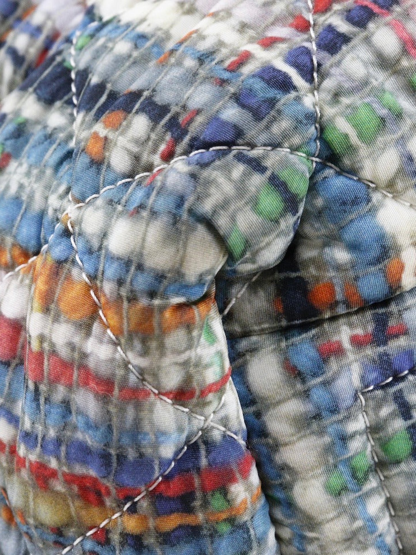 Chanel 2014 Nylon Coco Cocoon Tweed Print Tote Bag
