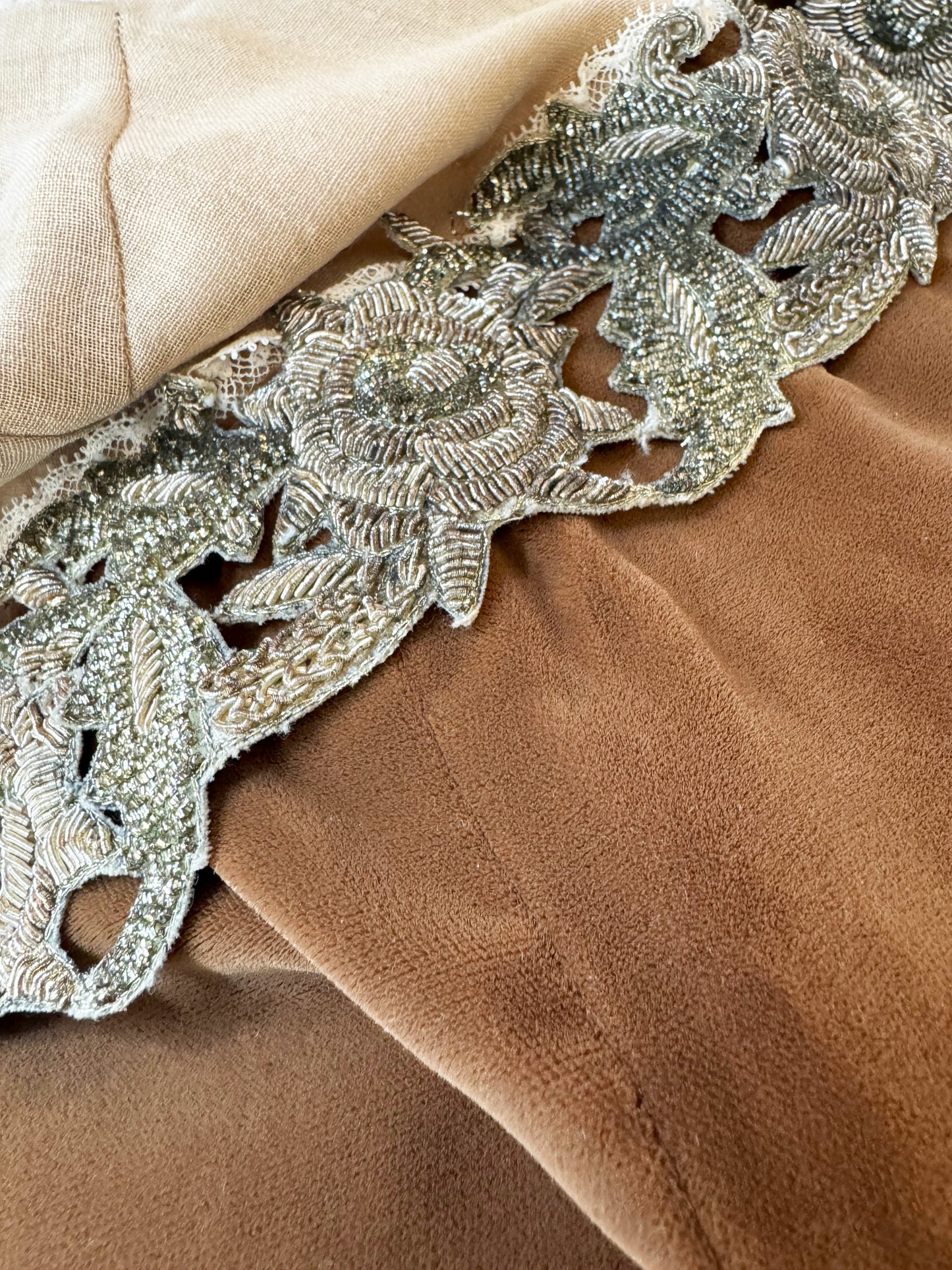 Miu Miu Fall Winter 2004 Runway Brown Velvet Dress