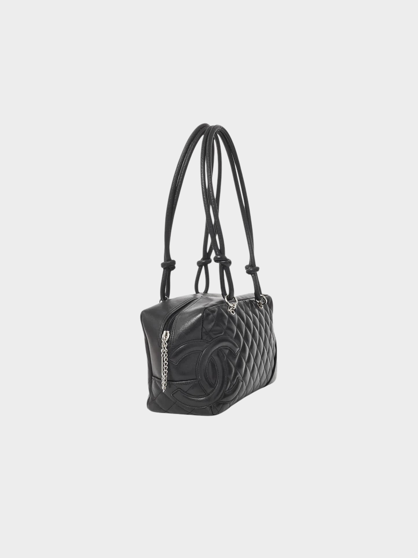 Chanel 2005 Black Quilted Cambon Rectangle Bag