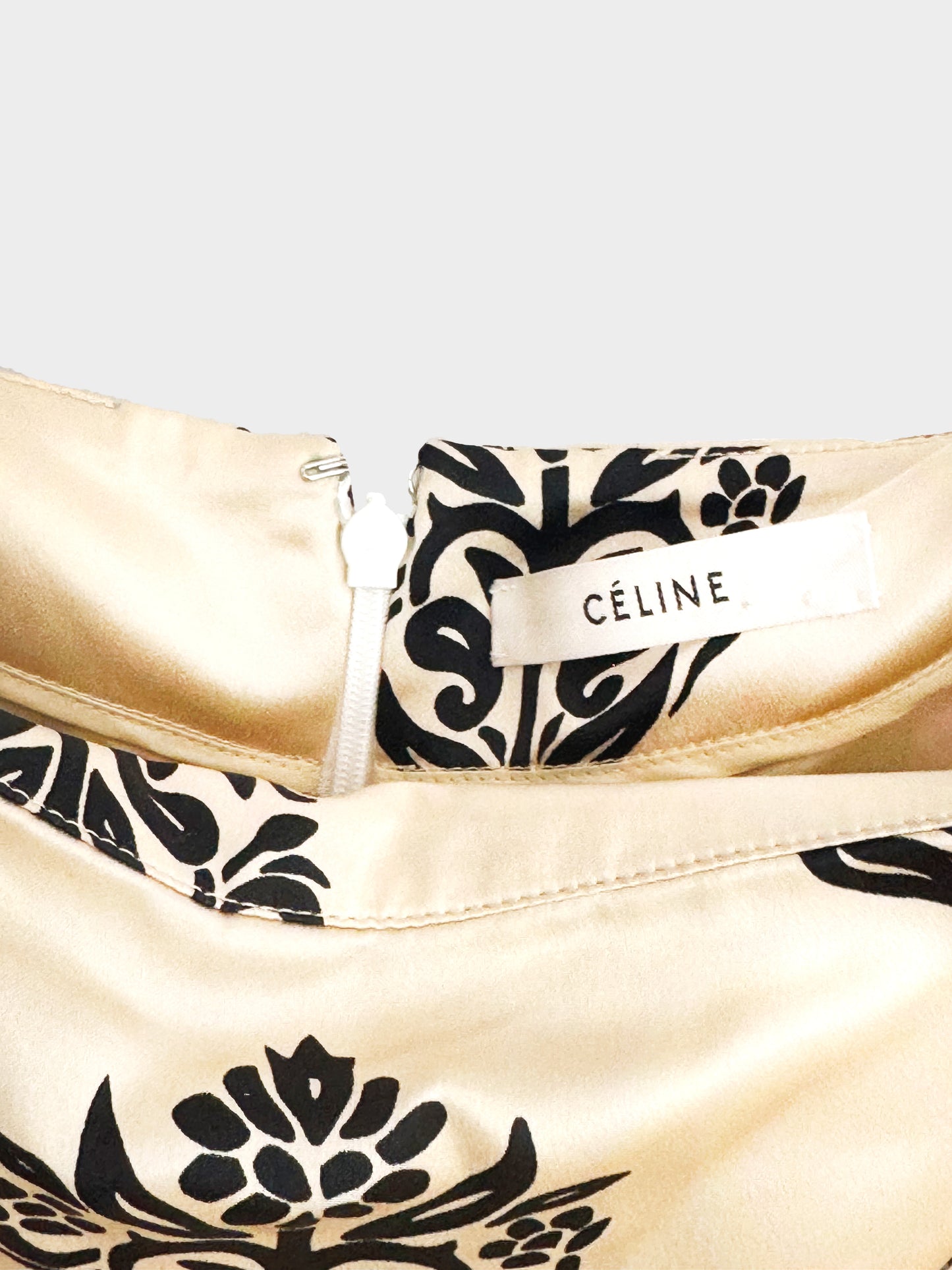 Céline by Phoebe Philo Pre-fall 2013 Printed Silk Set