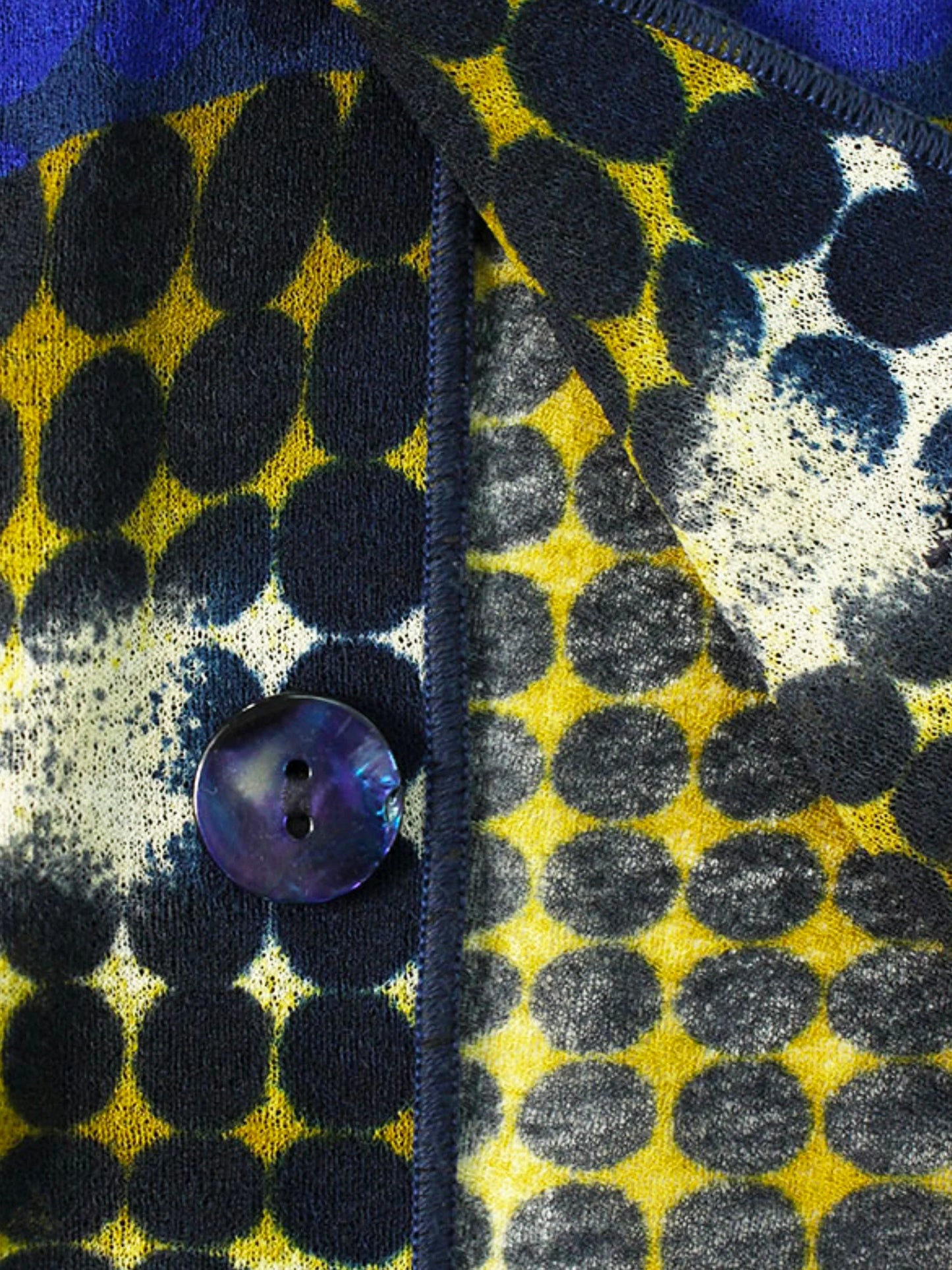 Jean Paul Gaultier AW 1995 Men's Cyber Dots Trompe L’oeil Sheer Vest