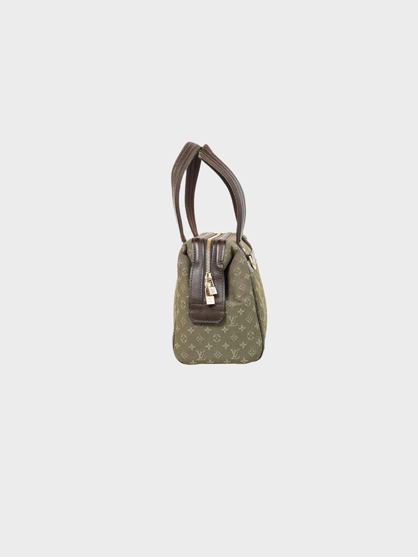 Louis Vuitton 2003 Khaki Mini Lin Canvas Josephine PM Bag