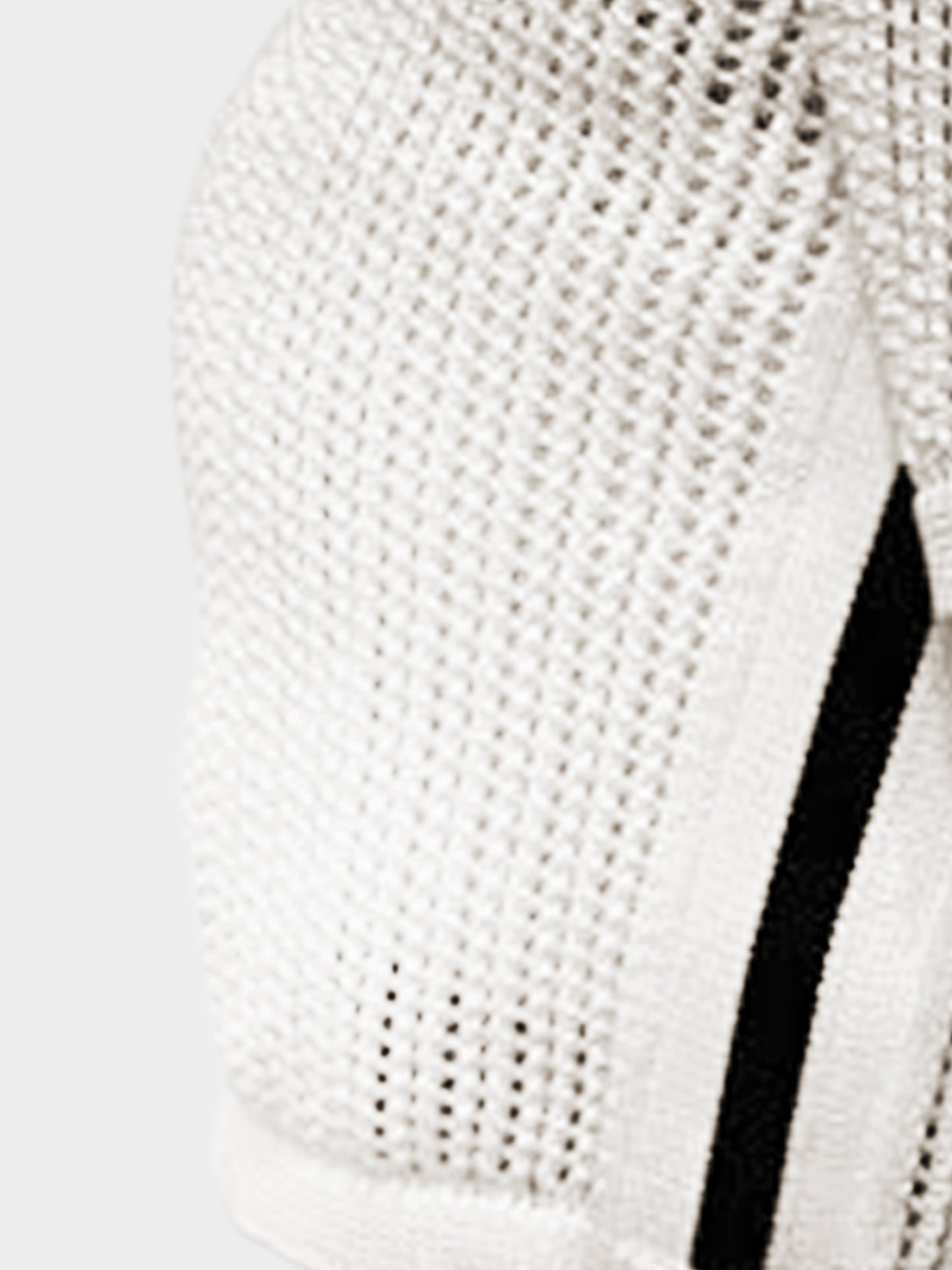 Miu Miu 2020s White Cotton Knit Logo Polo