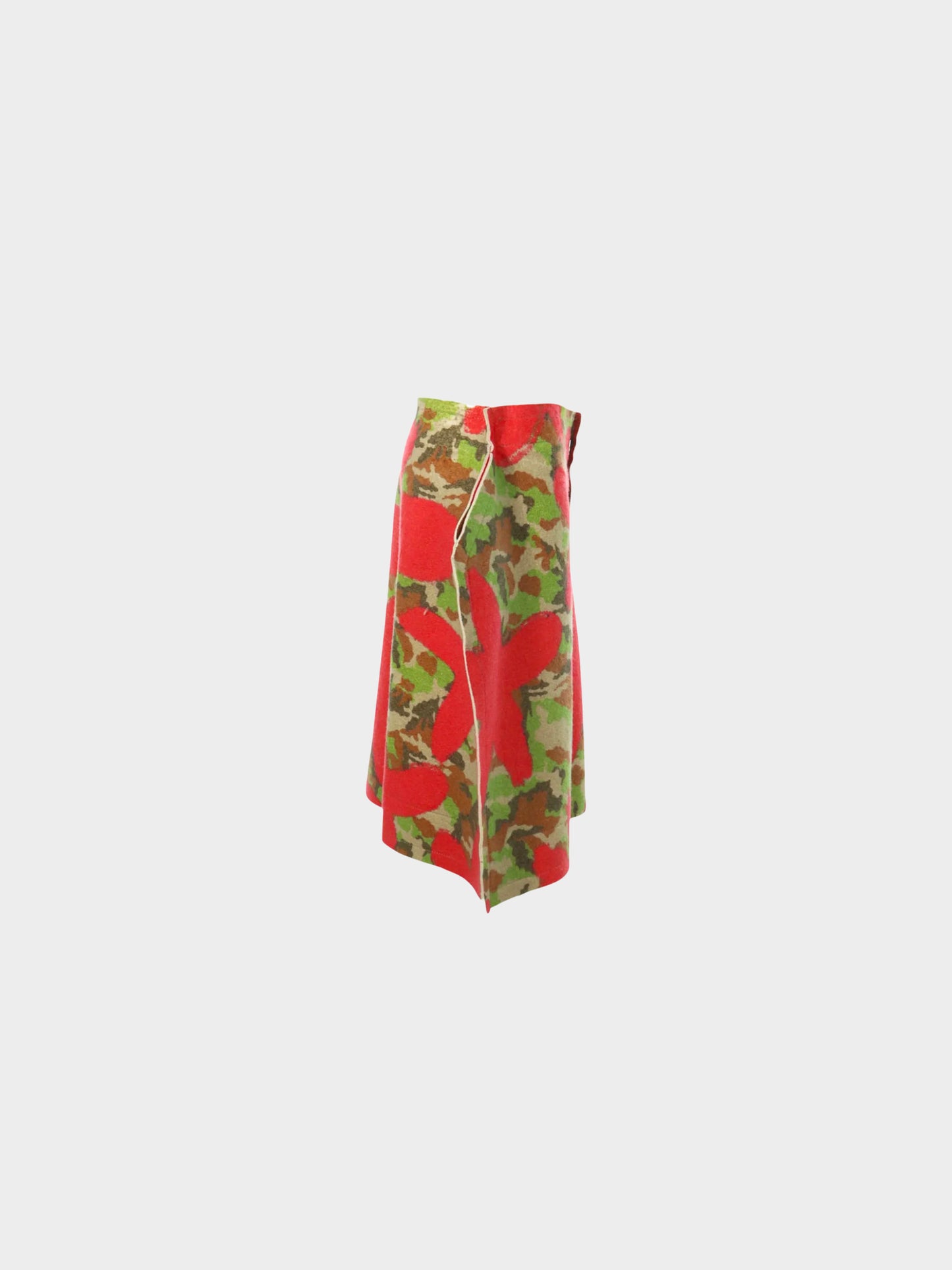 Comme des Garçons AW 2012 Floral and Camouflage Felted Shorts
