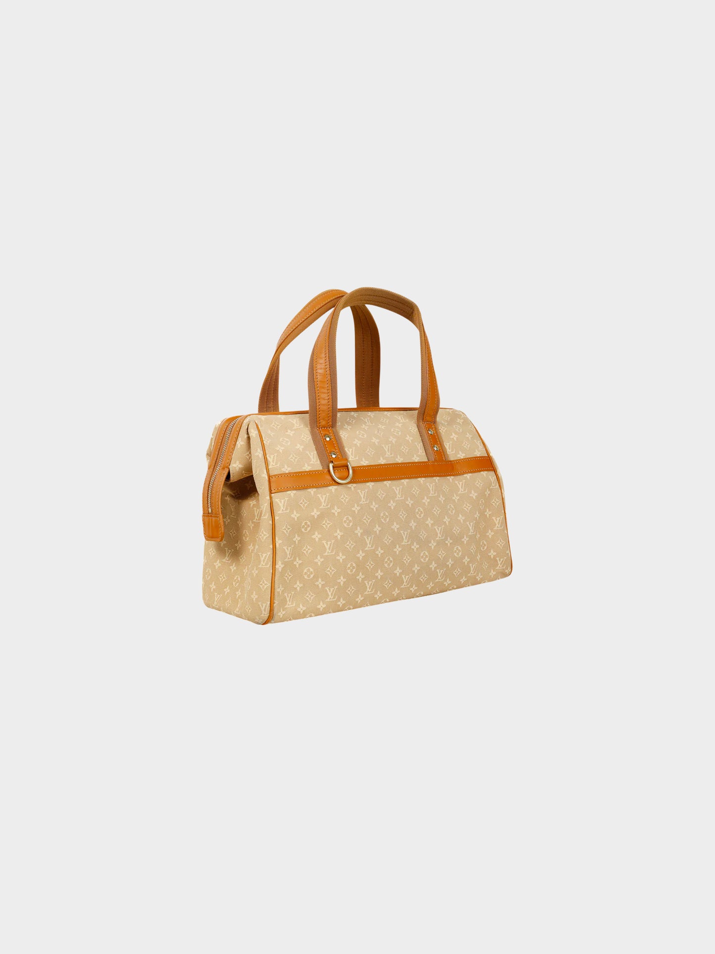 Louis Vuitton 2003 Beige Mini Lin Canvas Josephine PM Bag