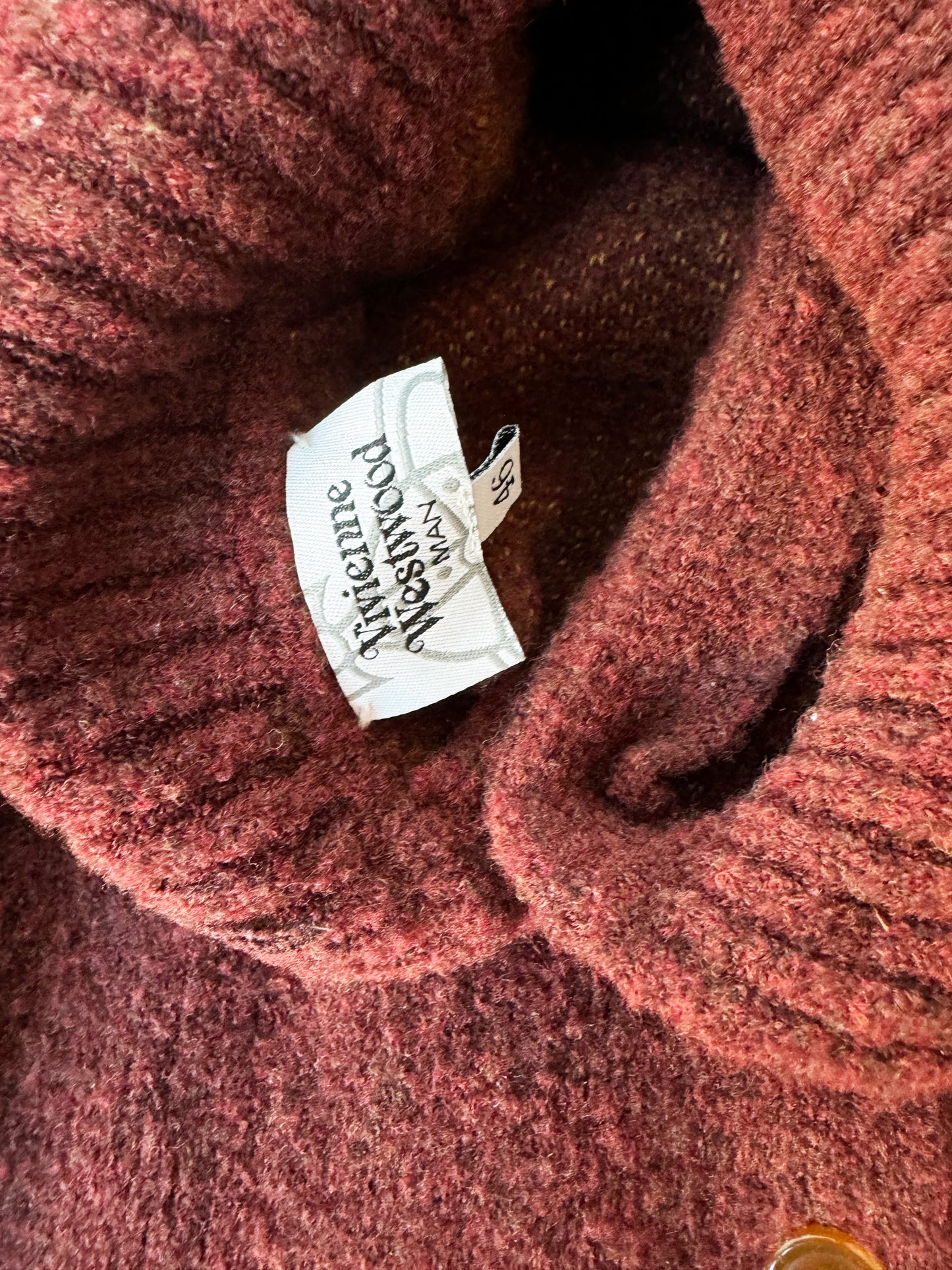Vivienne Westwood 1990s Men's Brown Wool Sweater