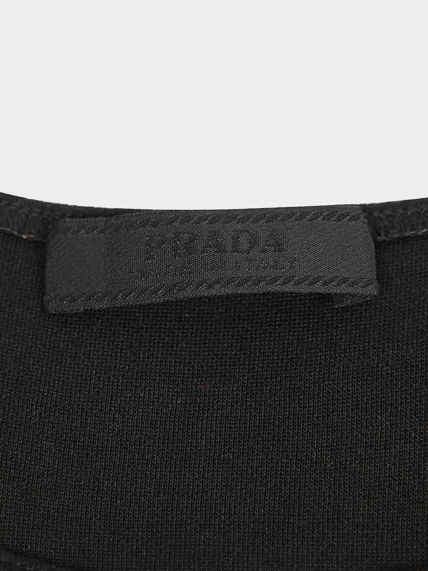 Prada FW 2000 Dark Brown Wool Blend Top