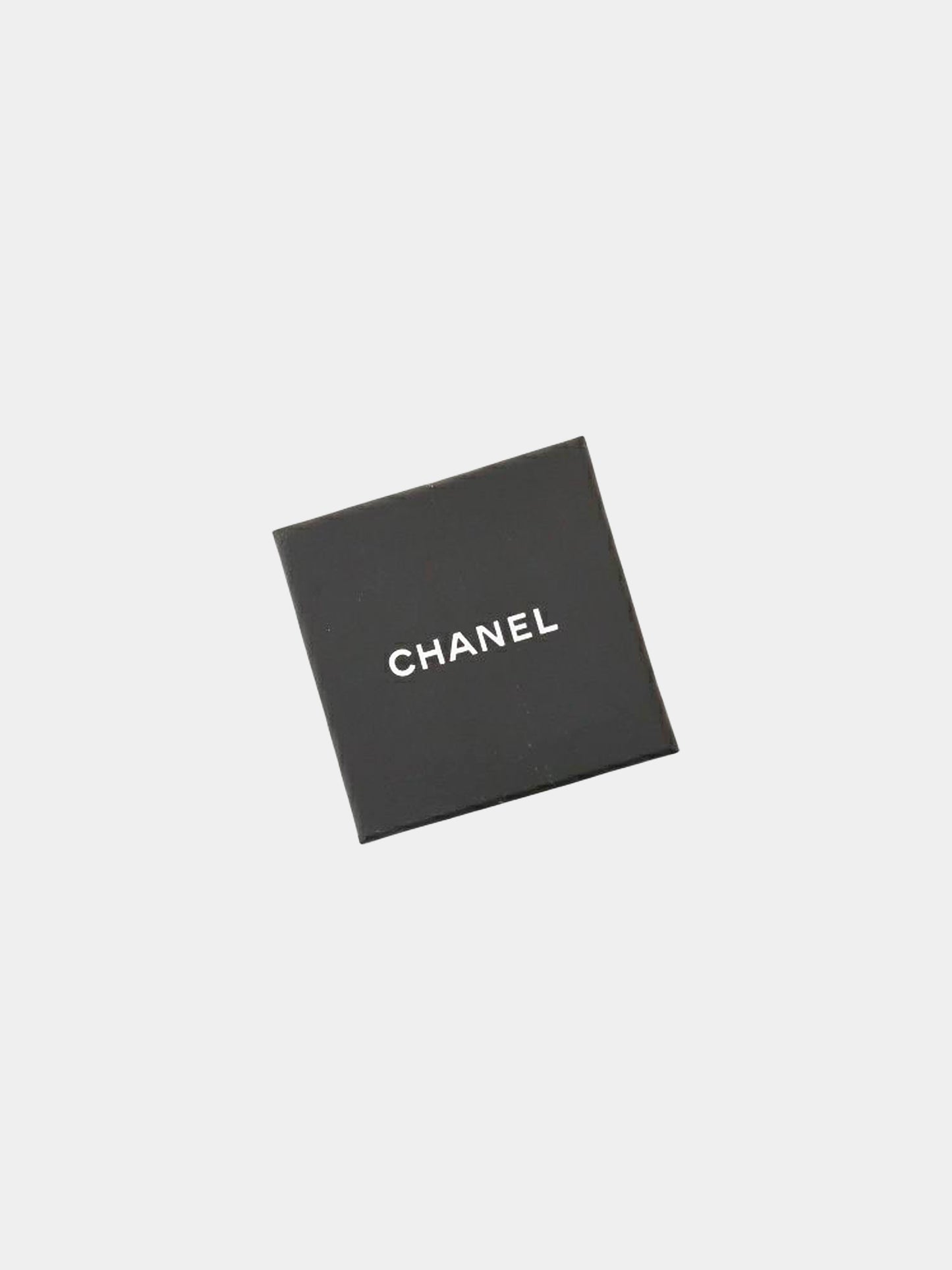 Chanel 2019 Silver Engraved Hieroglyphics CC Earrings