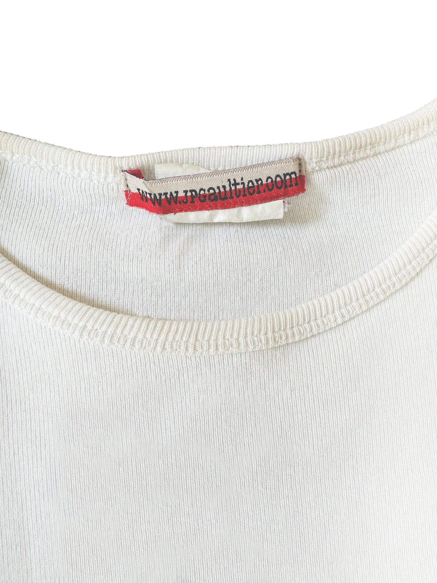 Jean Paul Gautier 2000s Portrait Logo Top