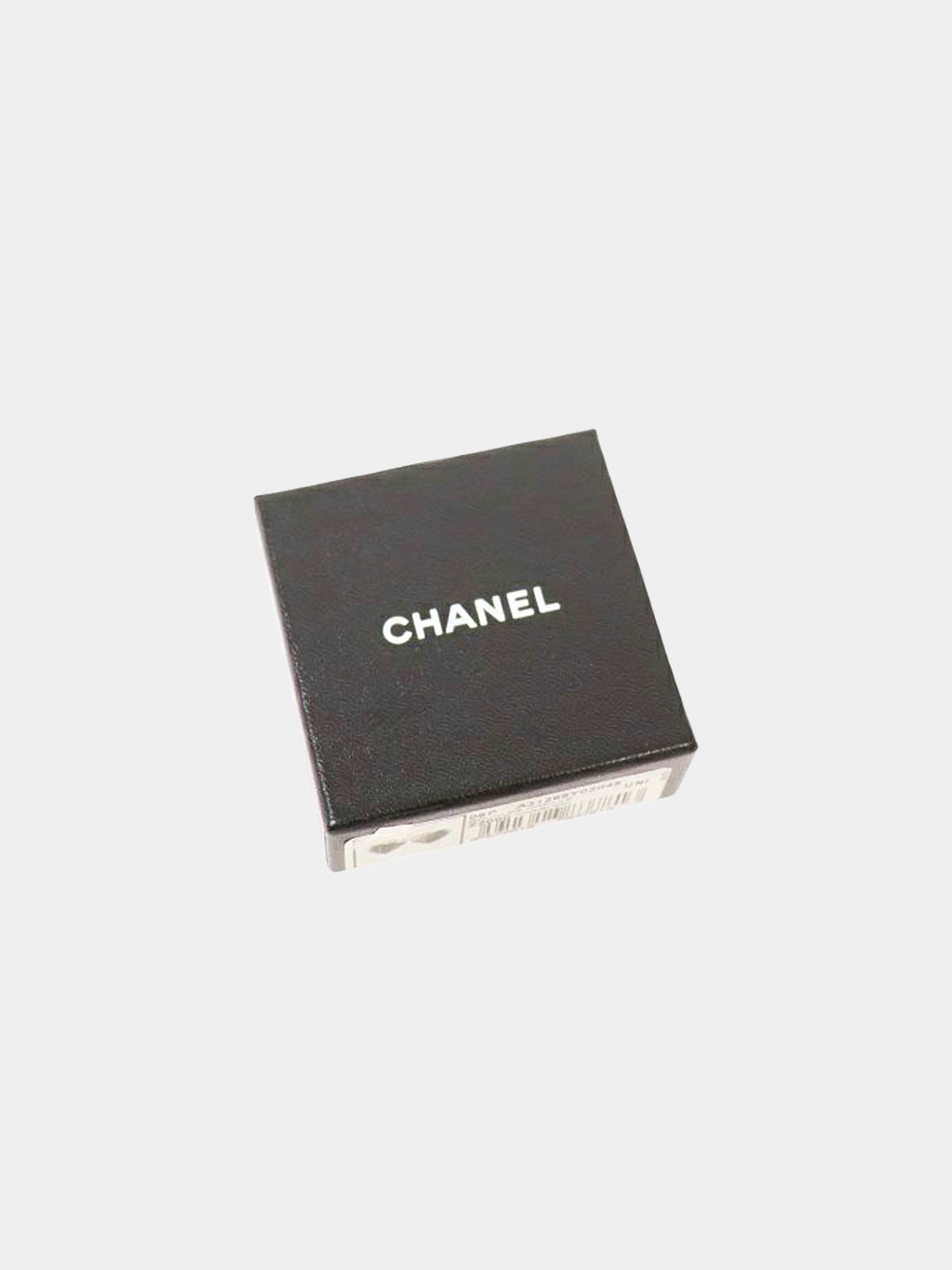Chanel 2006 Heart Pearl Embellished CC Studs