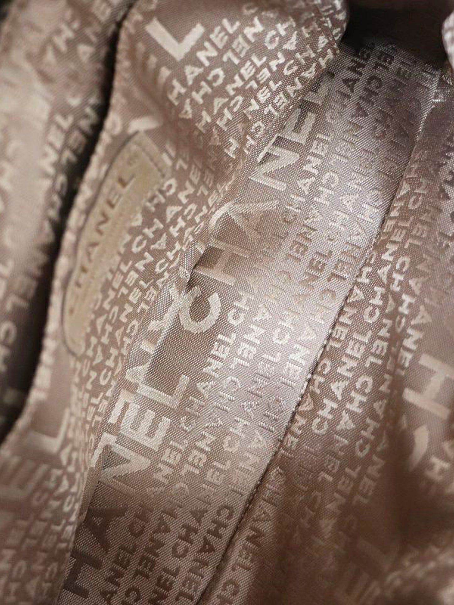 Chanel 2005 Pink and Grey Fantasy Tweed Flap Bag