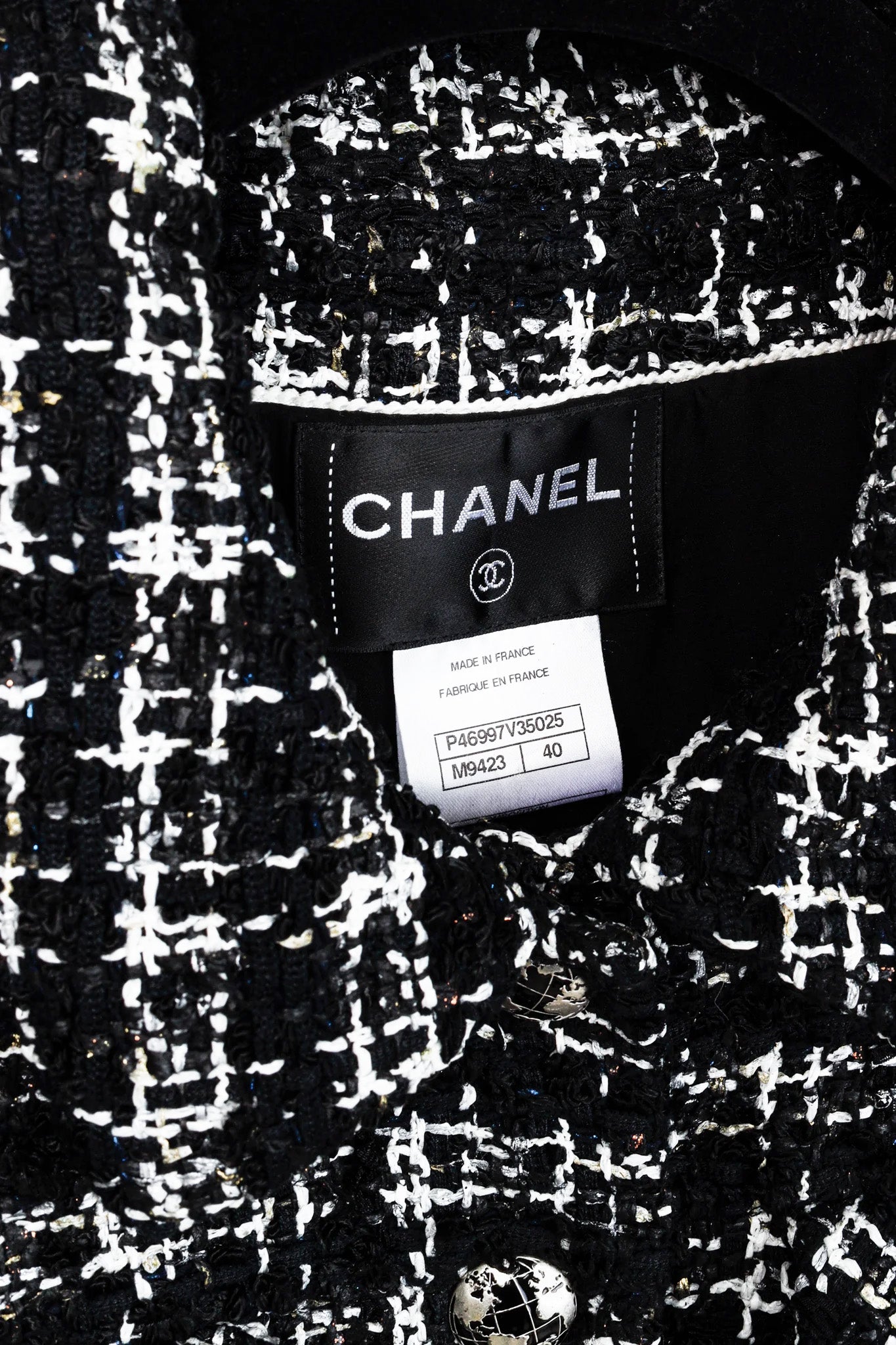 Chanel AW 2013 Fantasy Tweed Planisphere Jacket