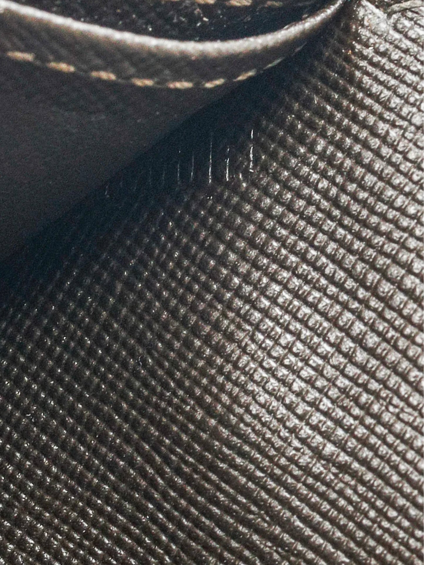 Louis Vuitton 2003 Khaki Mini Lin Canvas Tri-fold Wallet