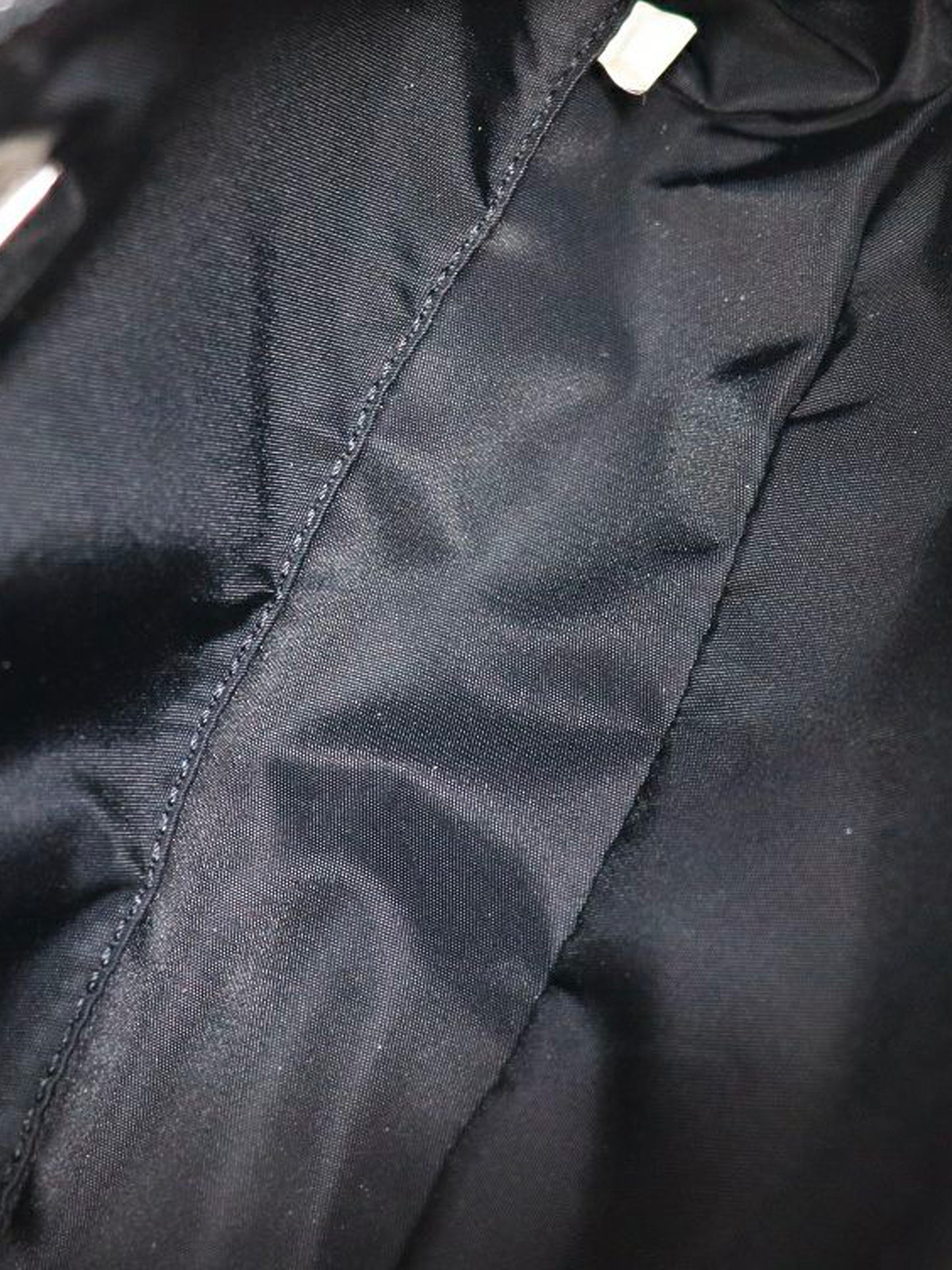 Prada 2000s Black Tessuto Nylon Pochette