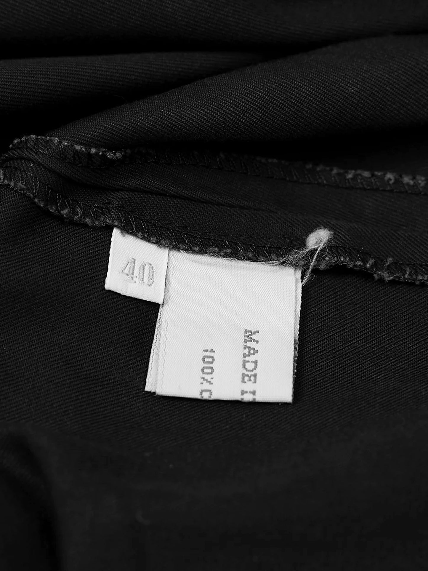 Miu Miu SS 1999 Black Ruffle Trim Skirt